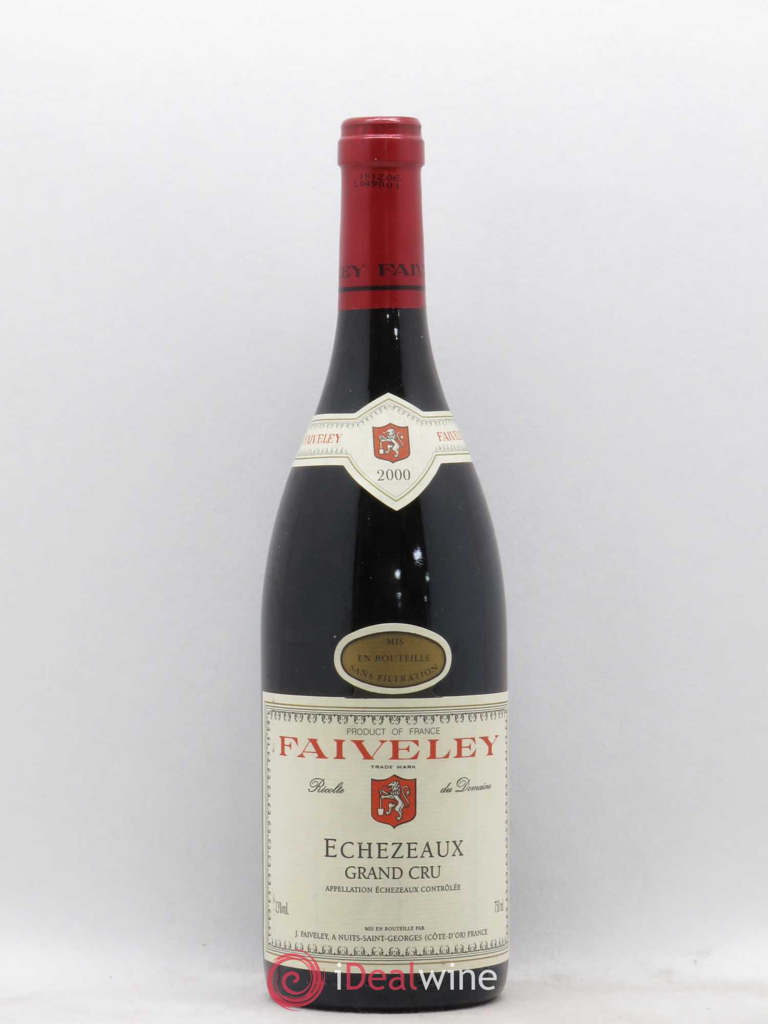 Echezeaux Grand Cru Faiveley 2000 - Lot de 1 bouteille - 0