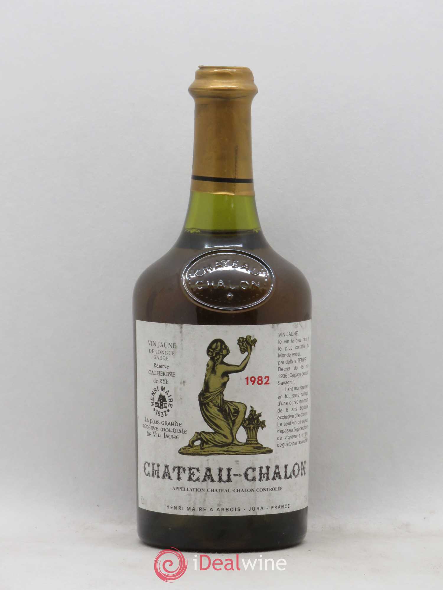 Château-Chalon Henri Maire Reserve Catherine de Rye 1982 - Lot de 1 bouteille - 0