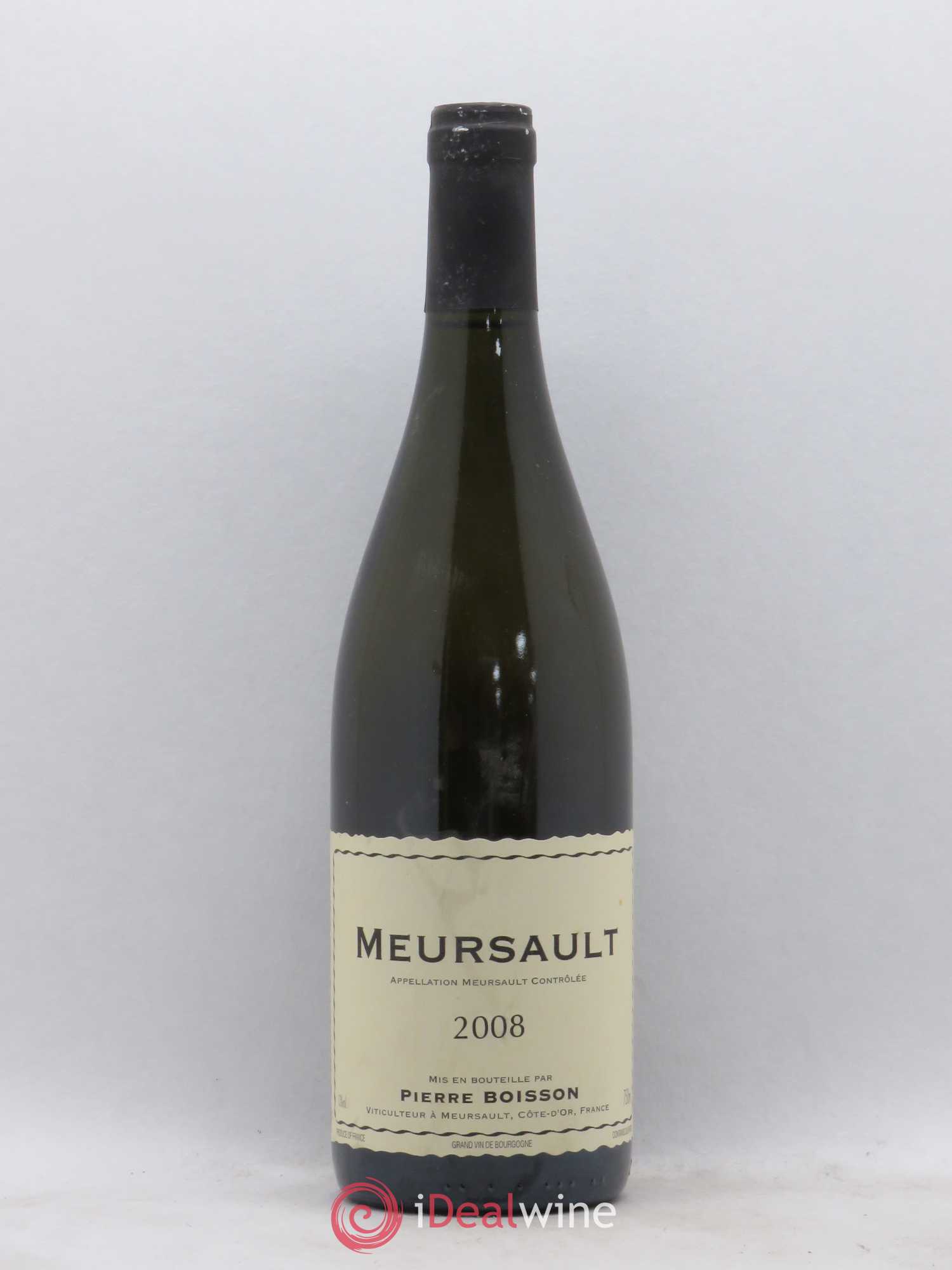 Meursault Pierre Boisson (Domaine) 2008 - Lot de 1 bouteille - 0