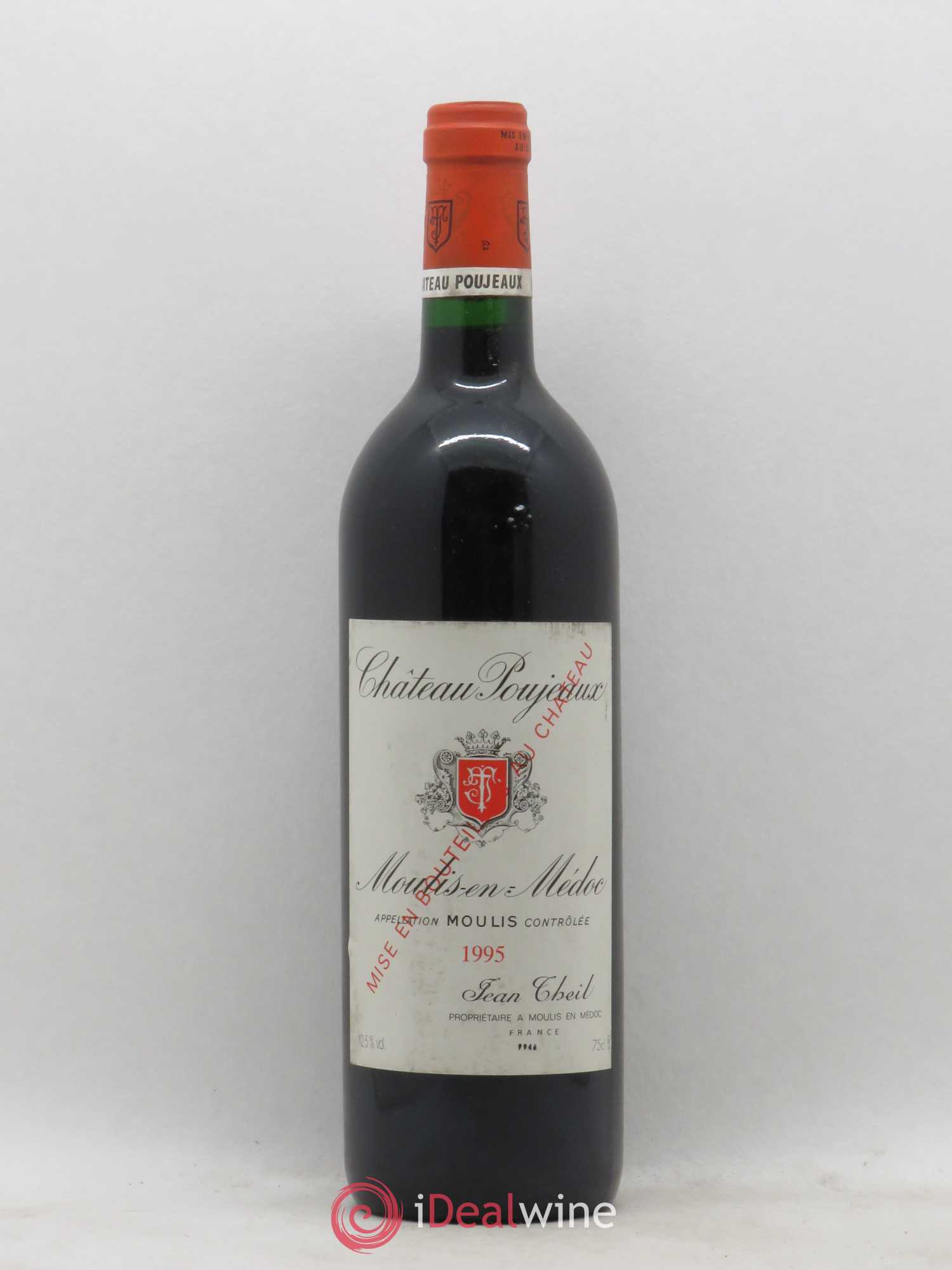 Château Poujeaux 1995 - Lot de 1 bouteille - 0