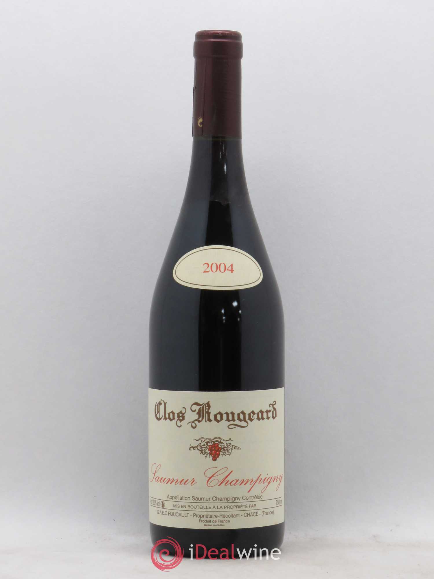 Saumur-Champigny Clos Rougeard 2004 - Lot de 1 bouteille - 0