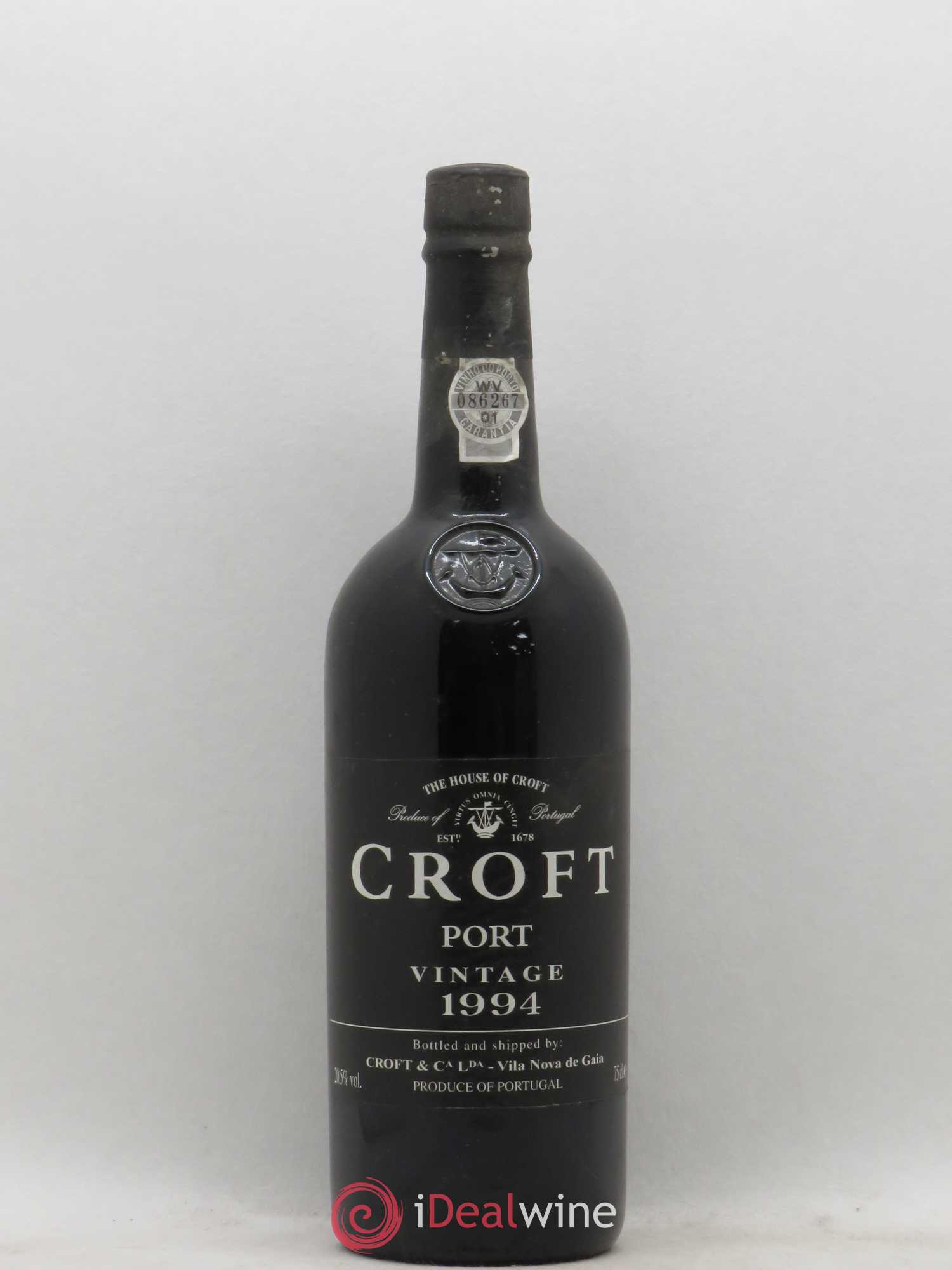 Porto Croft Vintage Vila Nova de Gaia 1994 - Posten von 1 Flasche - 0