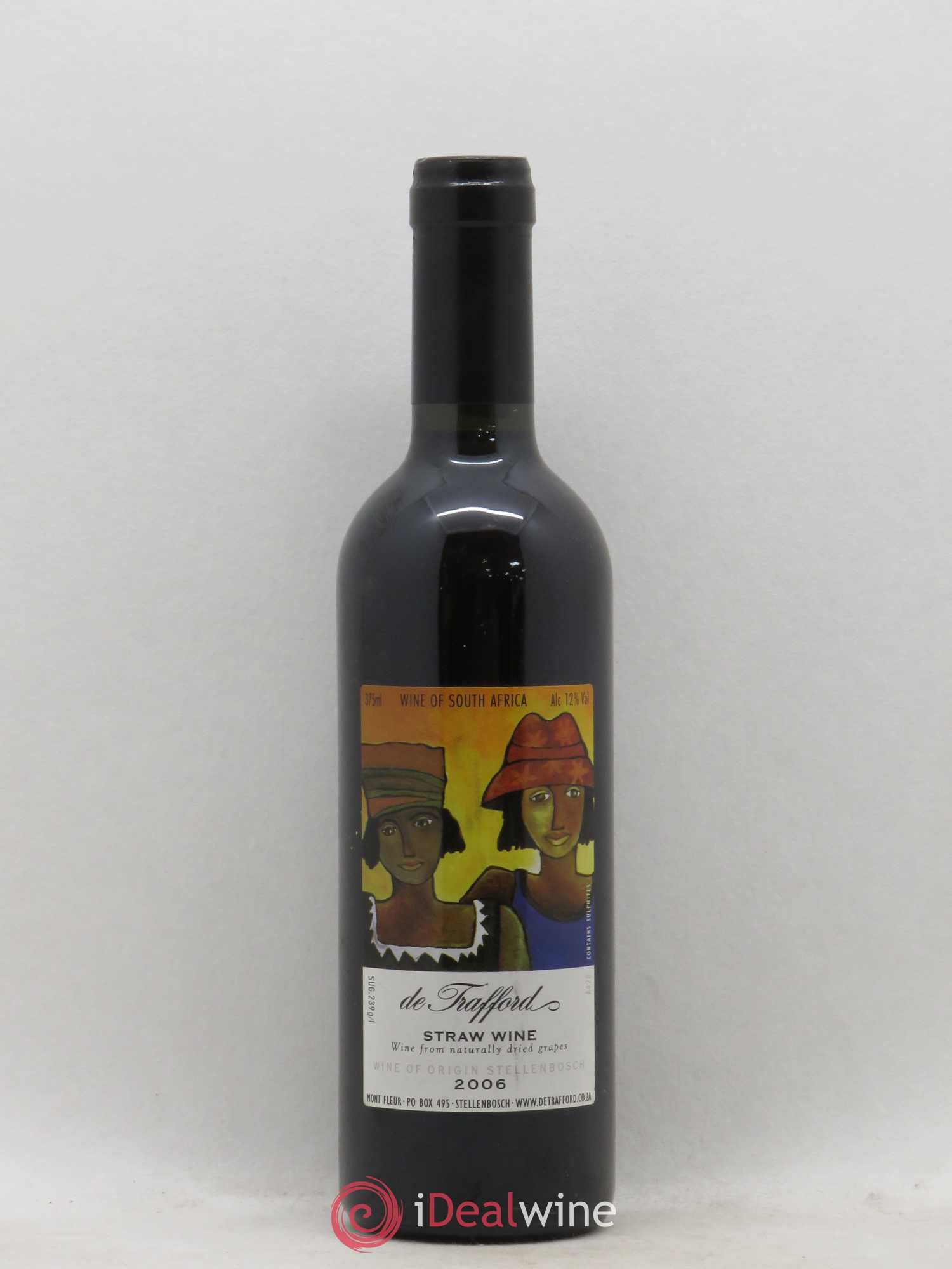 Afrique du Sud De Traffords Straw Wine Stellenbosch 2006 - Lotto di 1 mezza bottiglia - 0