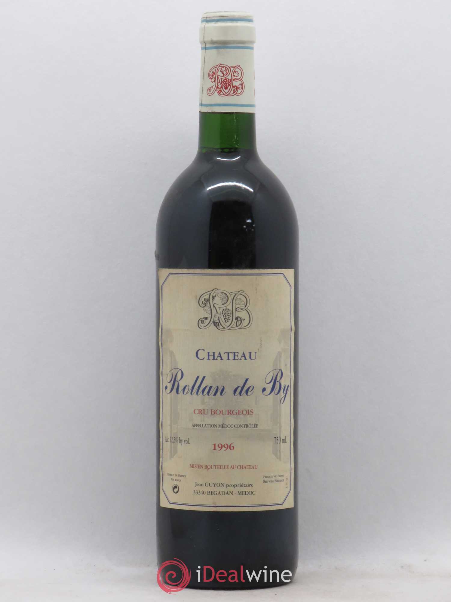 Château Rollan de By Cru Bourgeois (sans prix de réserve) 1996 - Lot de 1 bouteille - 0