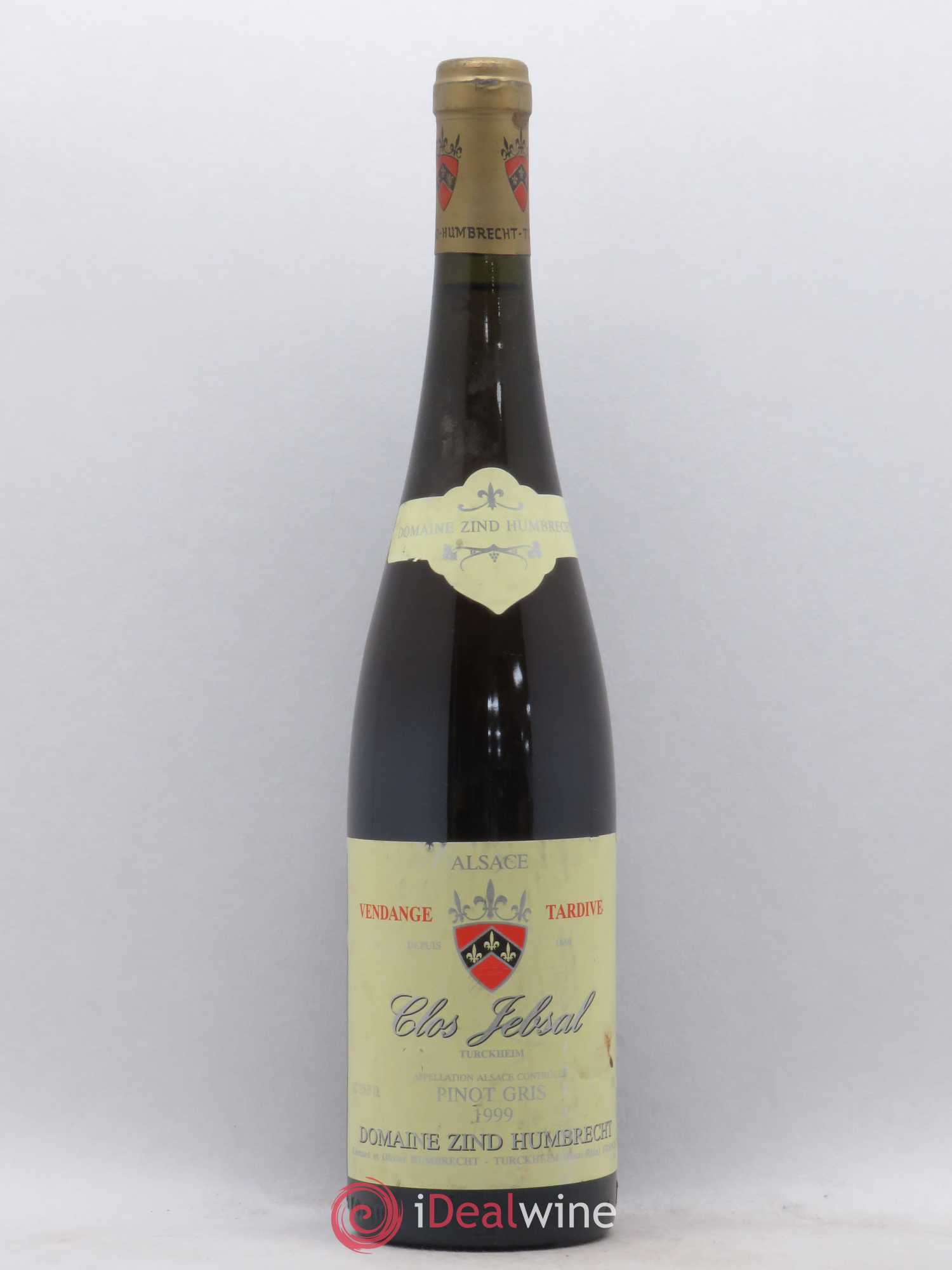 Alsace Pinot Gris Clos Jebsal Vendanges Tardives Zind-Humbrecht (Domaine) 1999 - Lotto di 1 bottiglia - 0