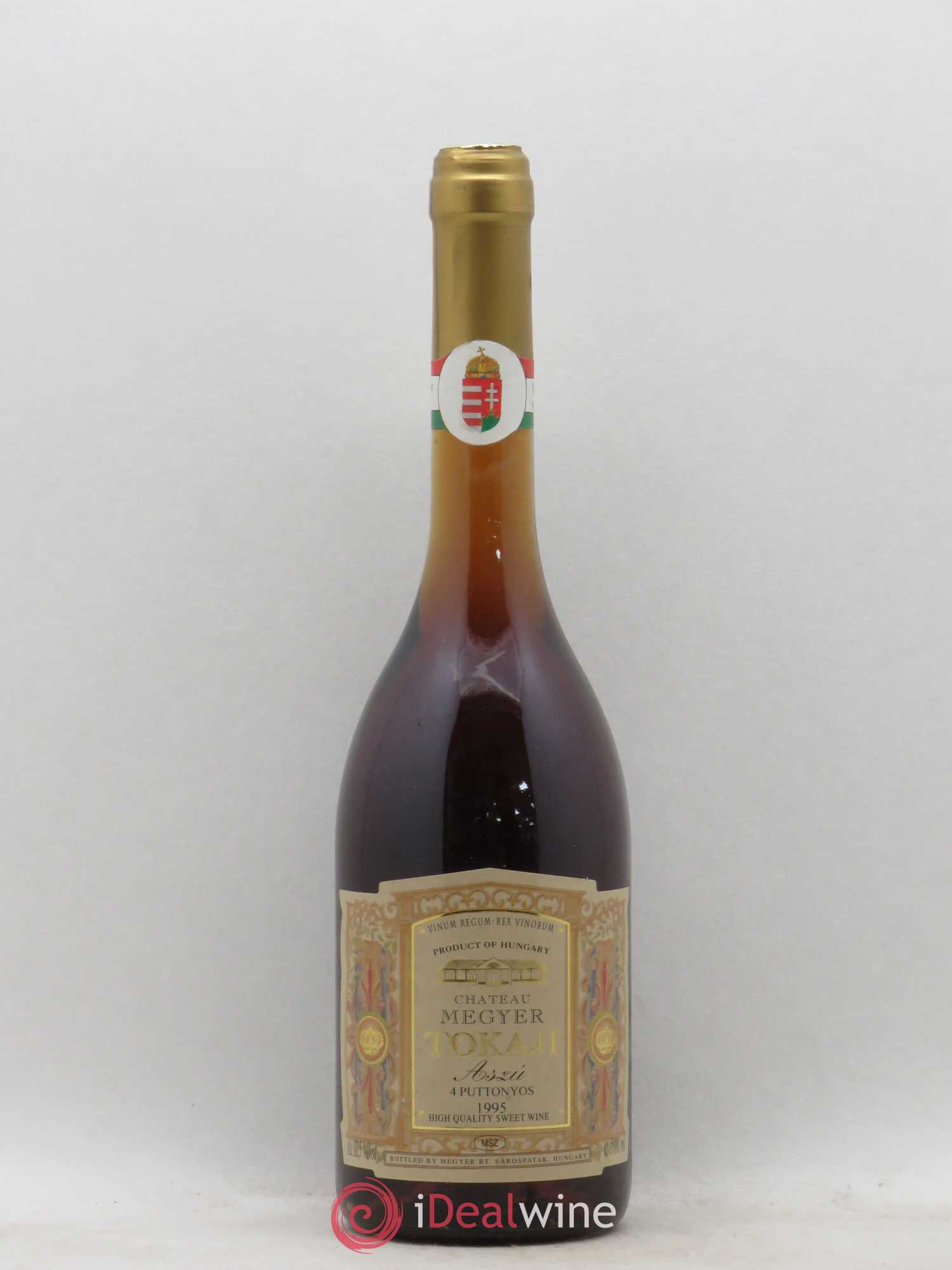 Tokaji Château Megyer Aszu 4 Puttonyos 1995 - Posten von 1 Flasche - 0