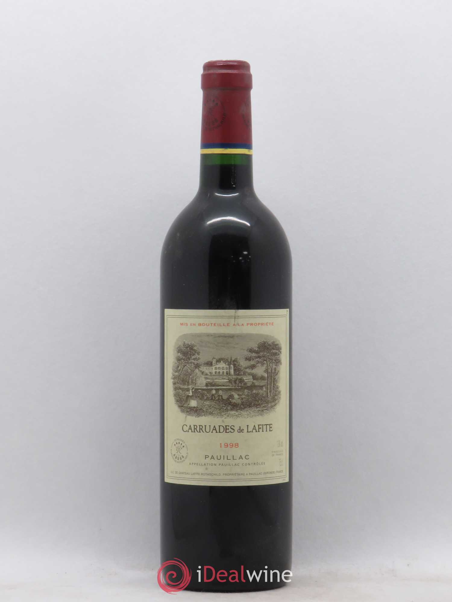 Carruades de Lafite Rothschild Second Vin 1998 - Lot de 1 bouteille - 0