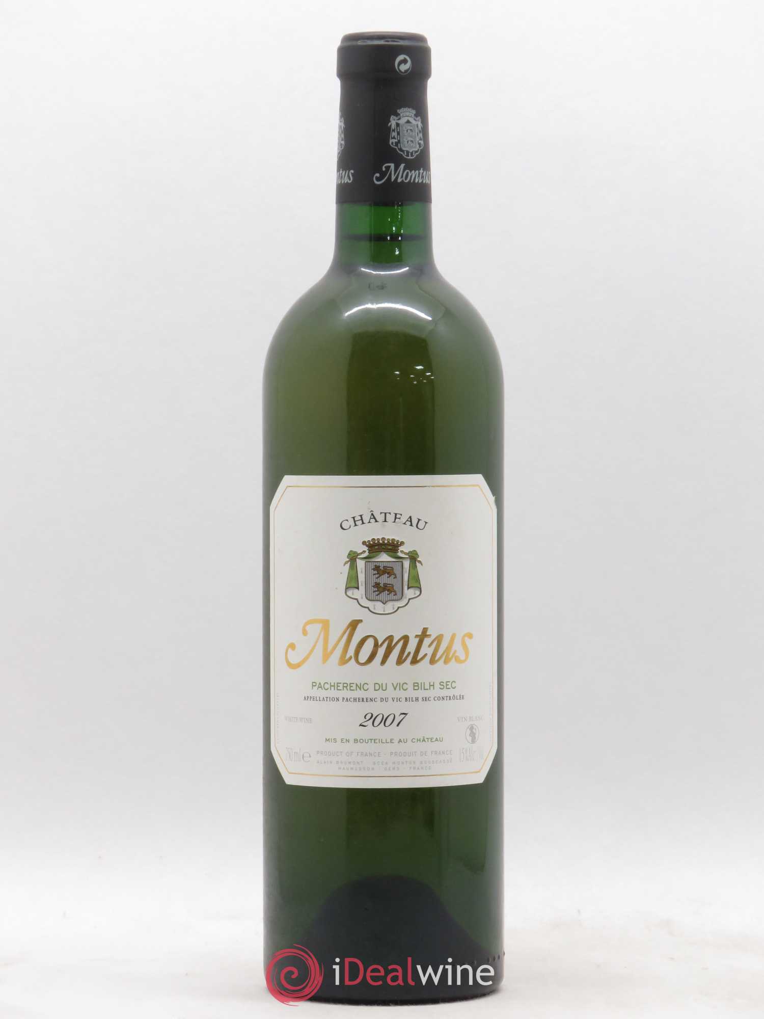 Pacherenc du Vic-Bihl Sec Montus (sans prix de réserve) 2007 - Posten von 1 Flasche - 0