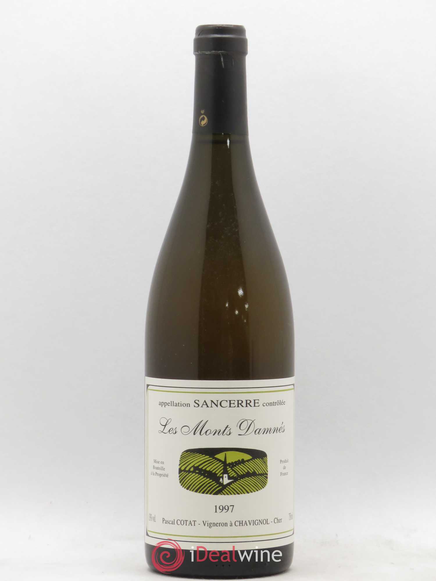 Sancerre Les Monts Damnés Pascal Cotat 1997 - Lot de 1 bouteille - 0
