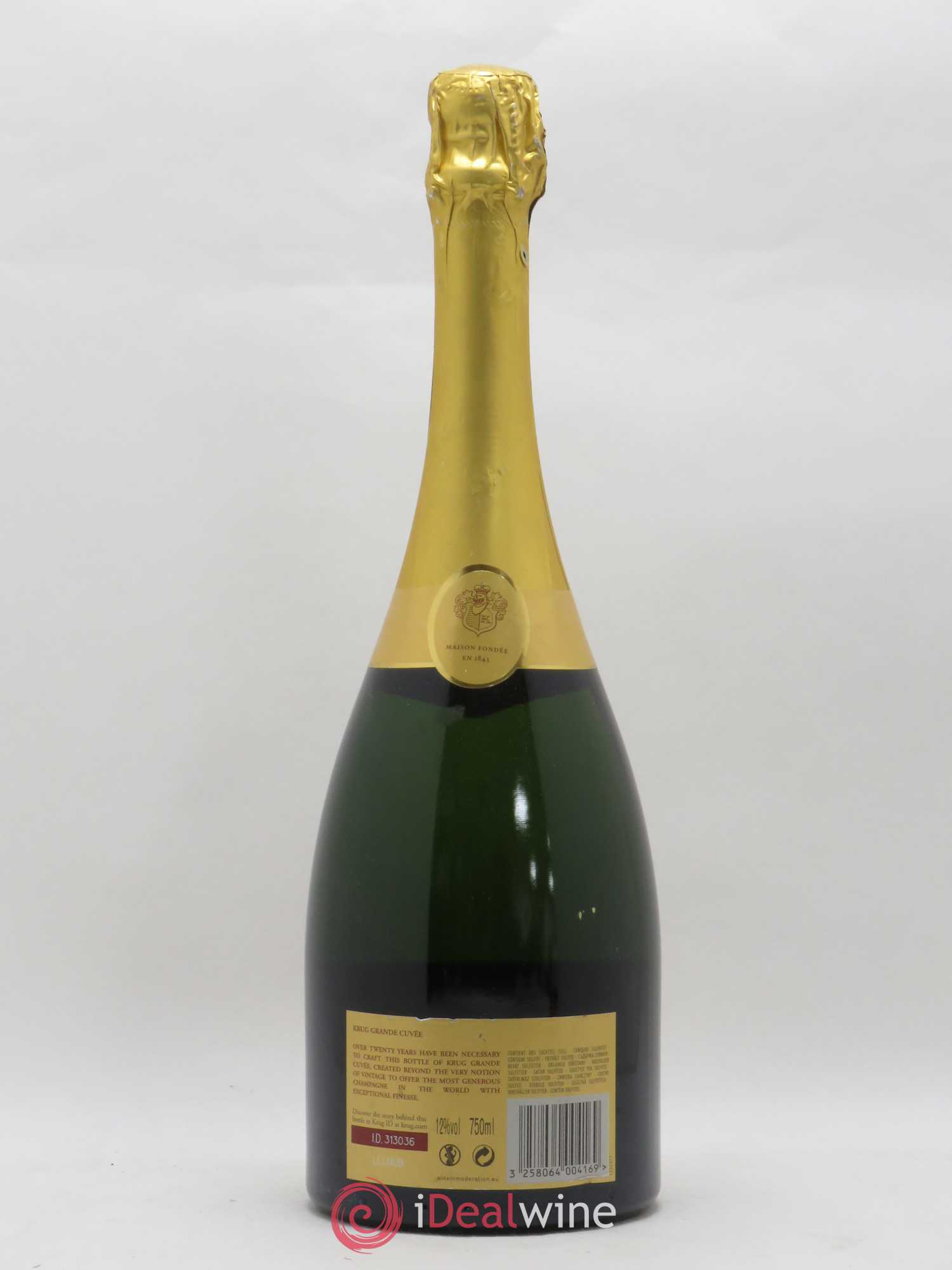 Grande Cuvée Brut Krug - Lot de 1 bouteille - 1