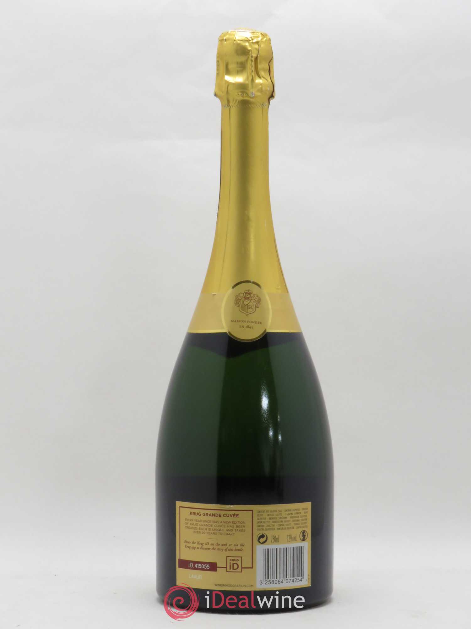 Grande Cuvée - 163ème édition Krug - Lot de 1 bouteille - 1