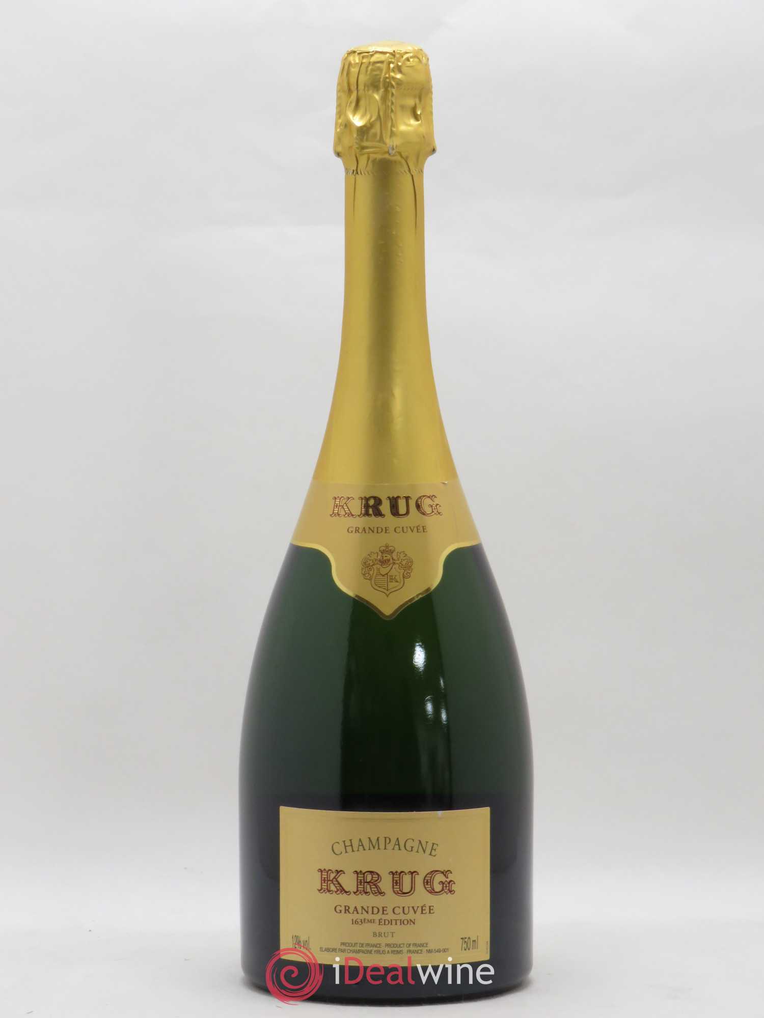 Grande Cuvée - 163ème édition Krug - Lot de 1 bouteille - 0