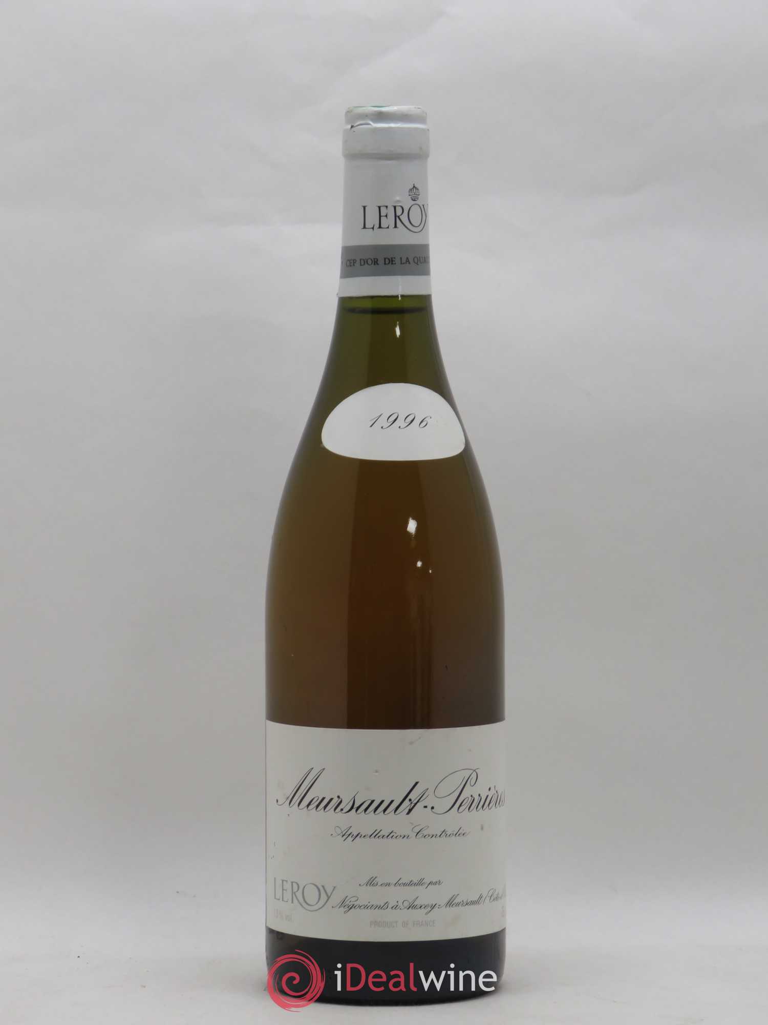 Meursault 1er Cru Perrières Leroy SA 1996 - Lot de 1 bouteille - 0