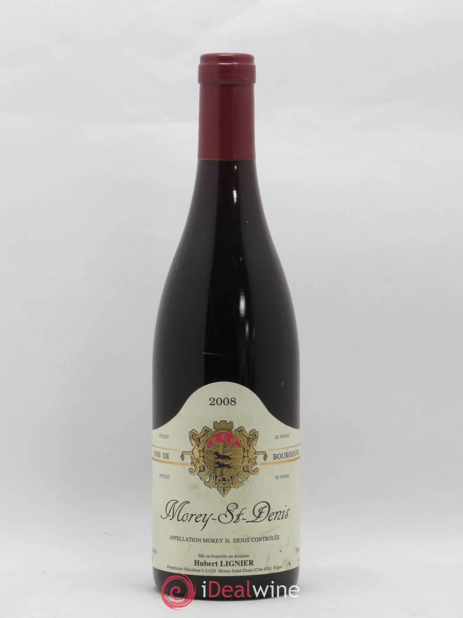 Morey-Saint-Denis Hubert Lignier (Domaine) 2008 - Lot de 1 bouteille - 0