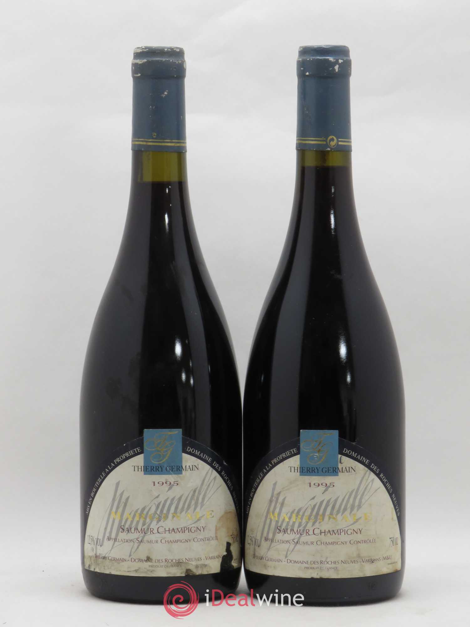 Saumur-Champigny La Marginale Domaine des Roches Neuves - Thierry Germain 1995 - Lot de 2 bouteilles - 0