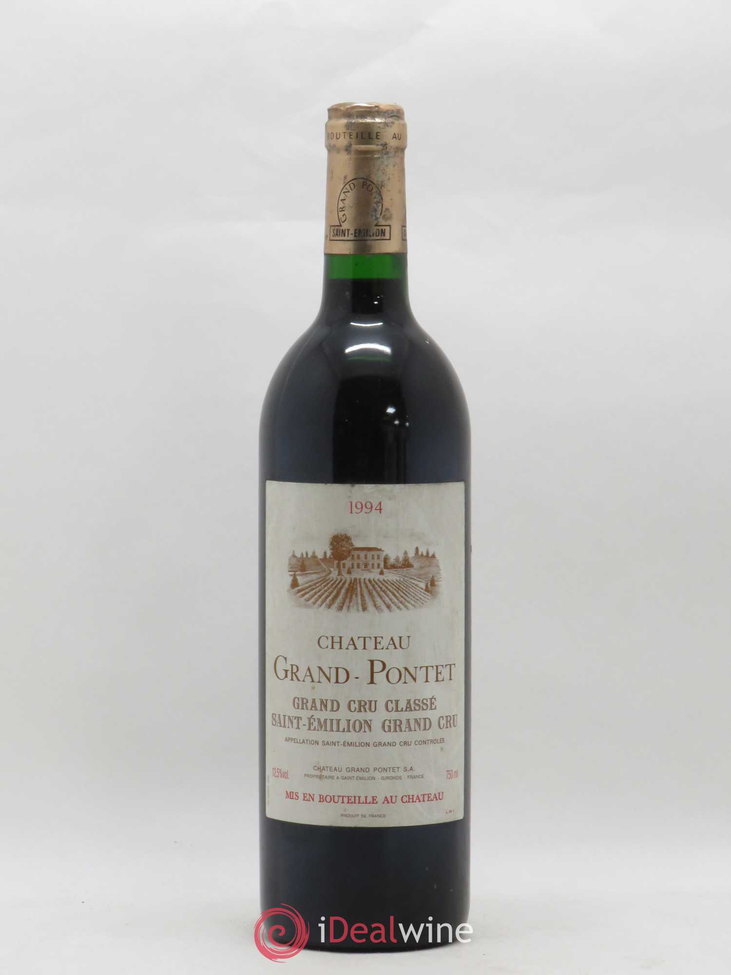 Château Grand Pontet Grand Cru Classé 1994 - Lot de 1 bouteille - 0