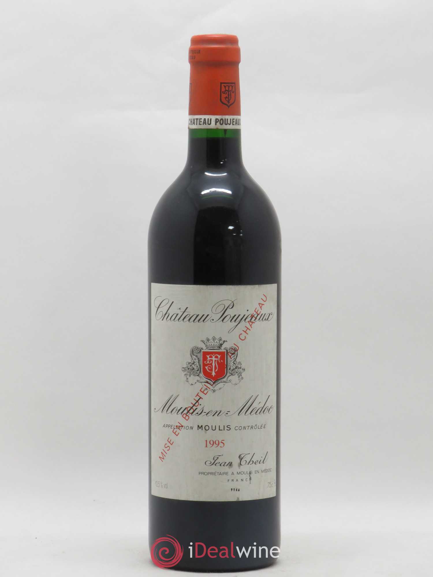 Château Poujeaux 1995 - Lot de 1 bouteille - 0