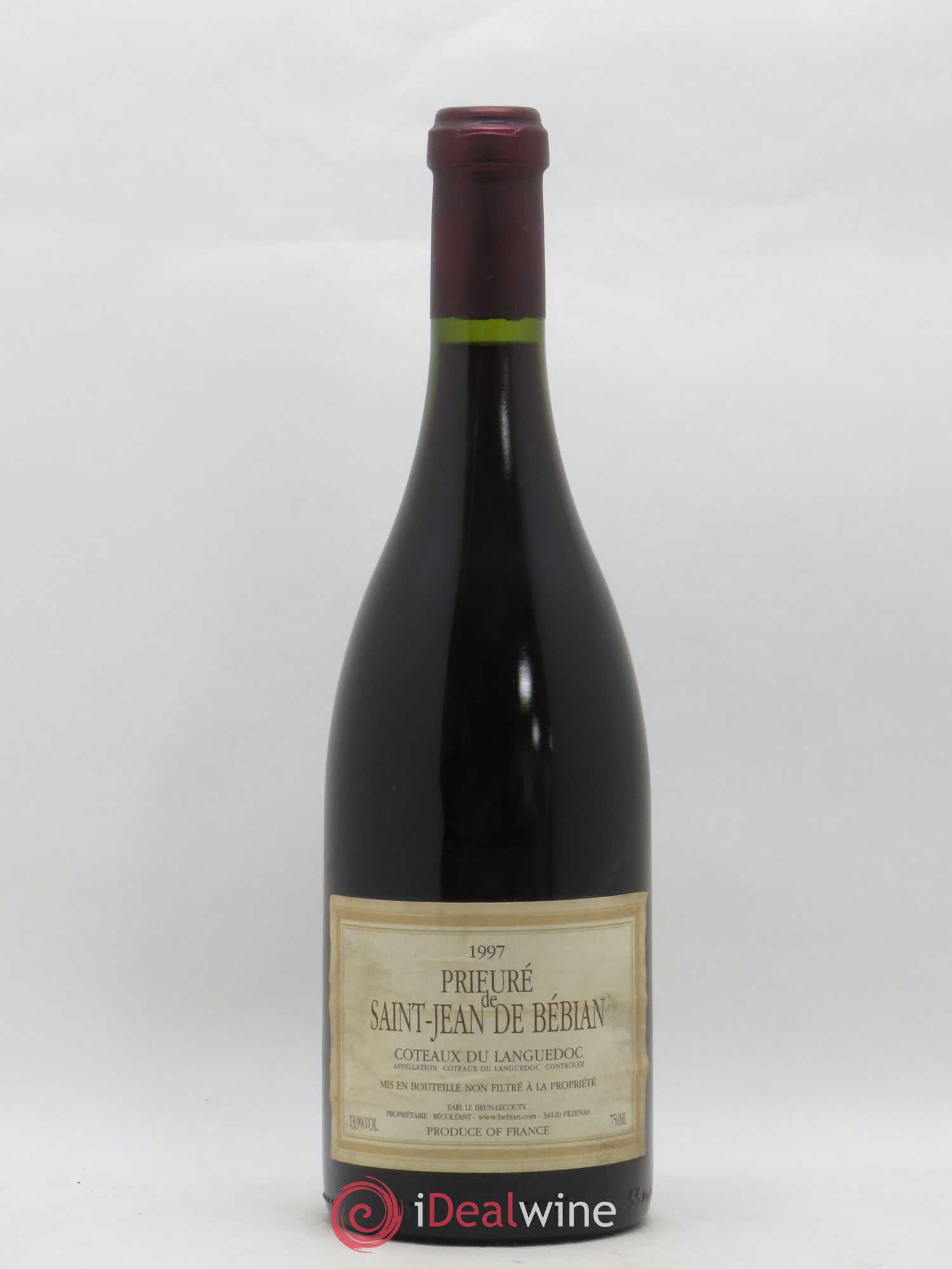 Languedoc Prieuré St-Jean de Bébian 1997 - Lot de 1 bouteille - 0