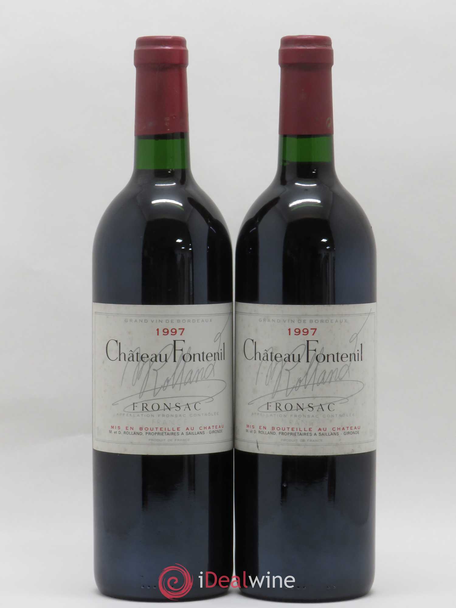 Château Fontenil 1997 - Posten von 2 Flaschen - 0