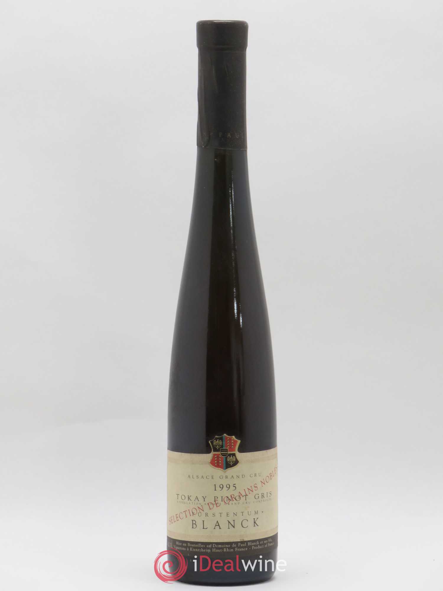 Pinot Gris (Tokay) Sélection de Grains Nobles Grand Cru Furstentum Blanck (sans prix de réserve) 1995 - Posten von 1 Demi-Flasche - 0