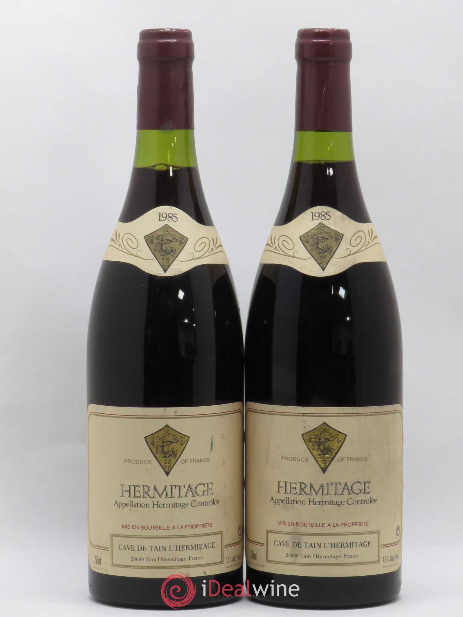 Hermitage Caves de Tain l'Hermitage 1985 - Posten von 2 Flaschen - 0