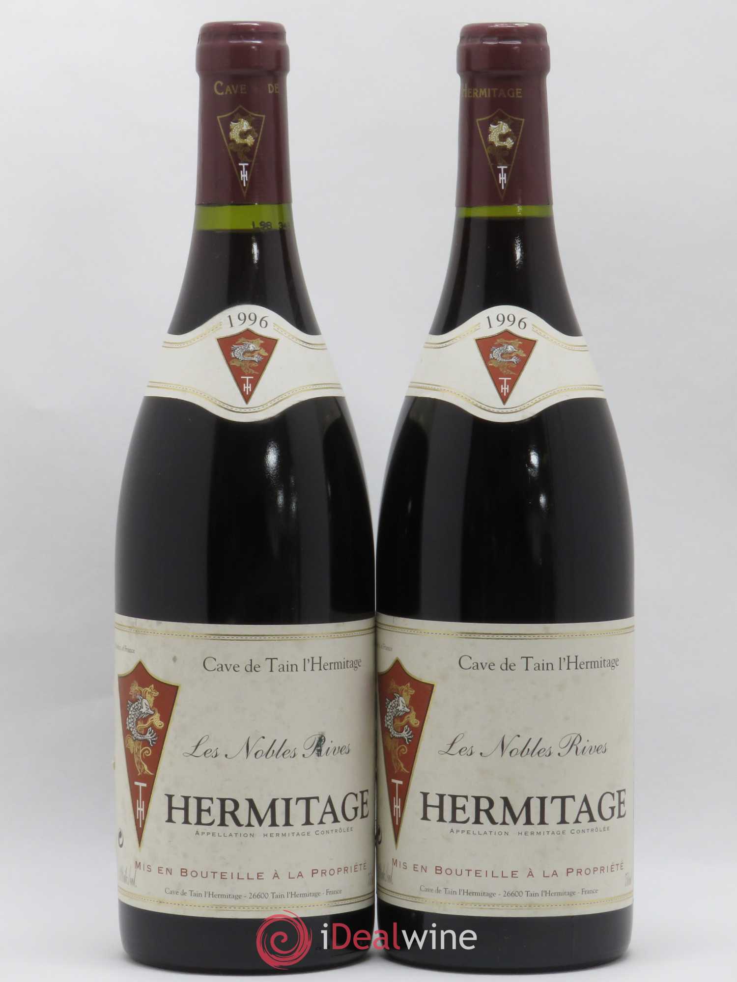 Hermitage Les Nobles Rives Caves de Tain l'Hermitage 1996 - Posten von 2 Flaschen - 0