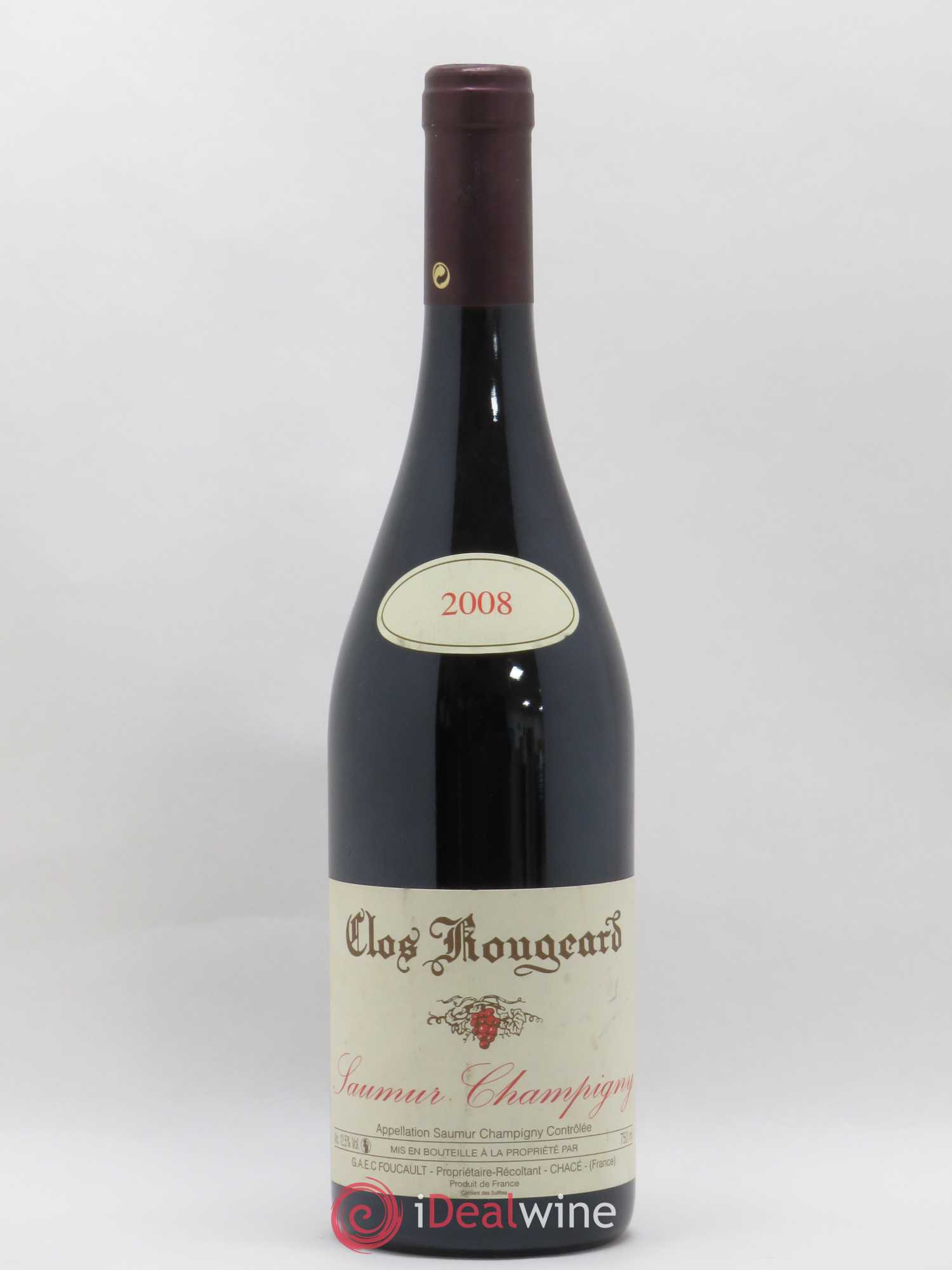 Saumur-Champigny Clos Rougeard 2008 - Lot de 1 bouteille - 0