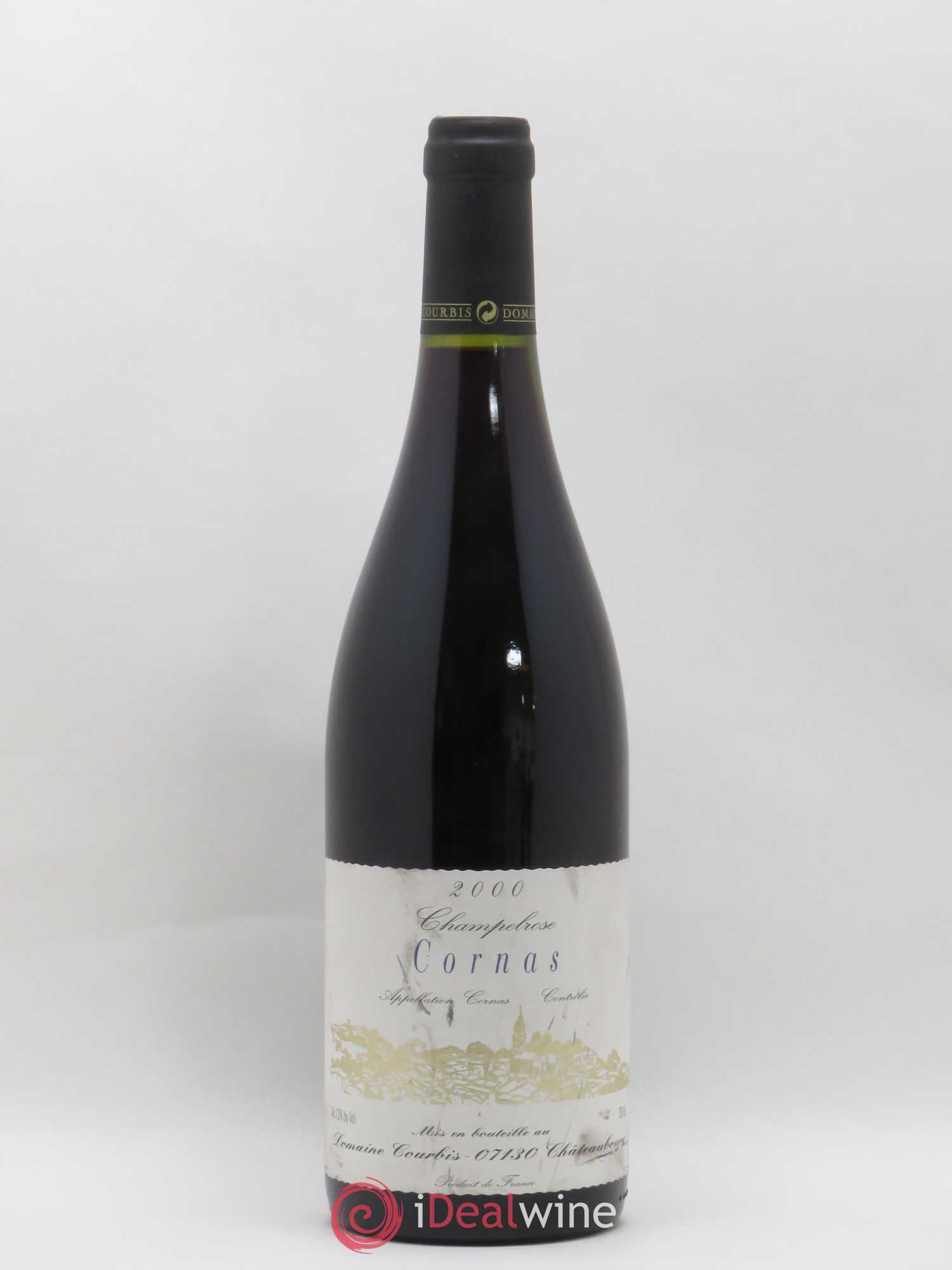 Cornas Champelrose Courbis 2000 - Lot de 1 bouteille - 0