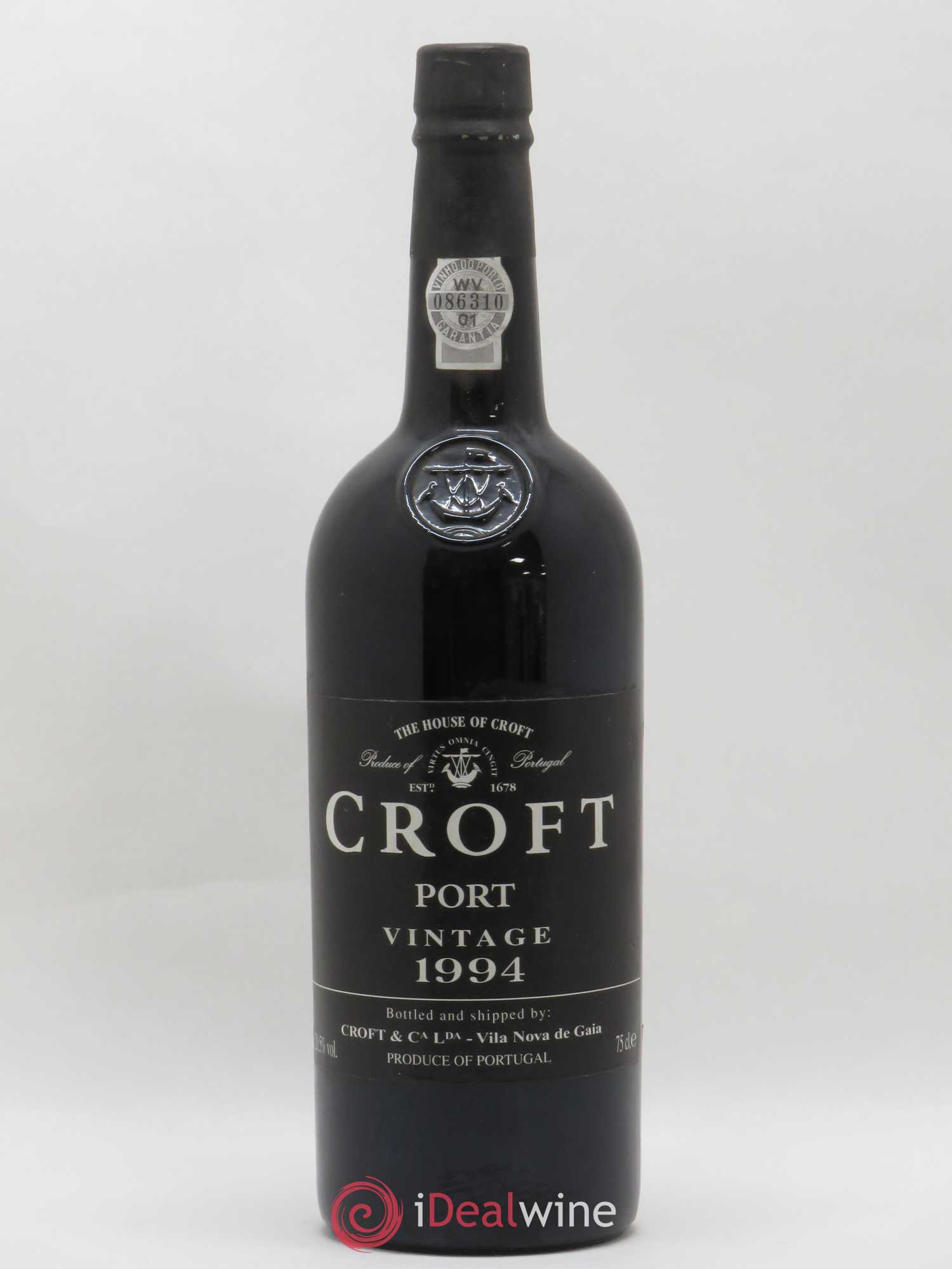 Porto Croft The Fladgate Partnership 1994 - Lot de 1 bouteille - 0