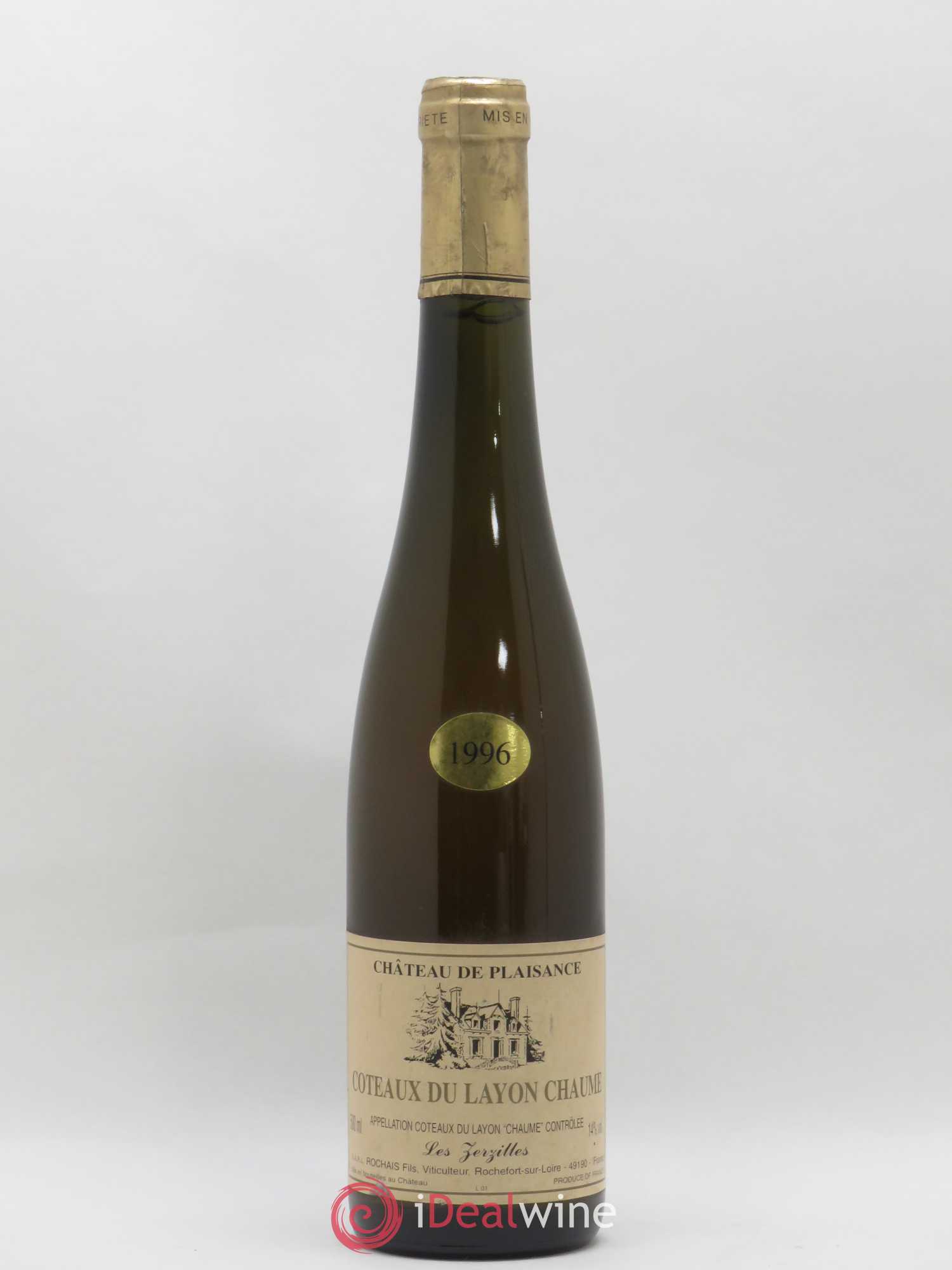 Coteaux du Layon Chaume 1996 - Lotto di 1 bottiglia - 0