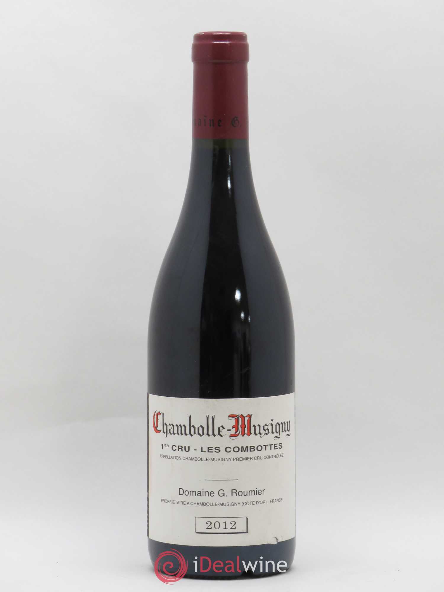 Chambolle-Musigny 1er Cru Les Combottes Georges Roumier (Domaine) 2012 - Lot de 1 bouteille - 0