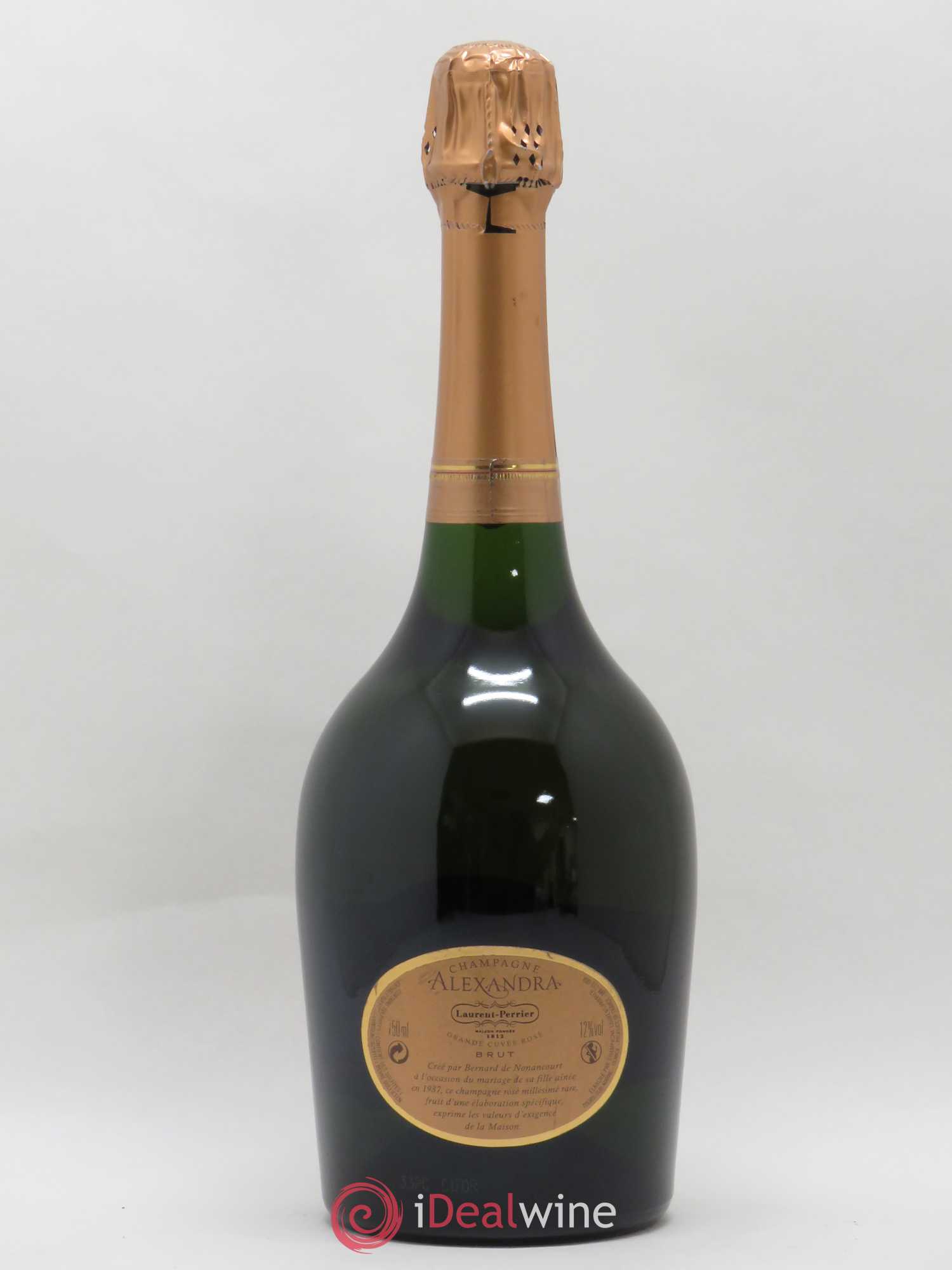 Cuvée Alexandra Laurent Perrier 2004 - Lot de 1 bouteille - 1