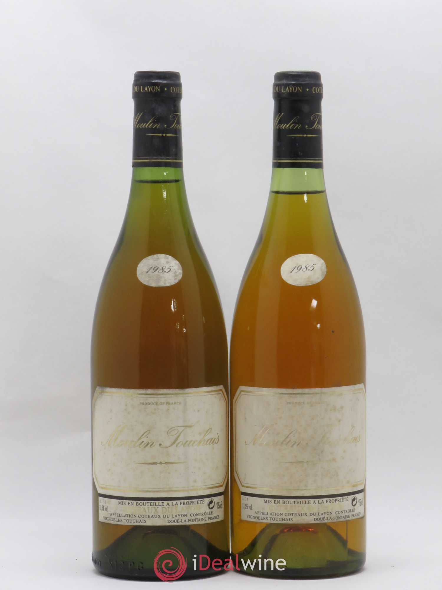Coteaux du Layon Moulin Touchais 1985 - Lotto di 2 bottiglie - 0