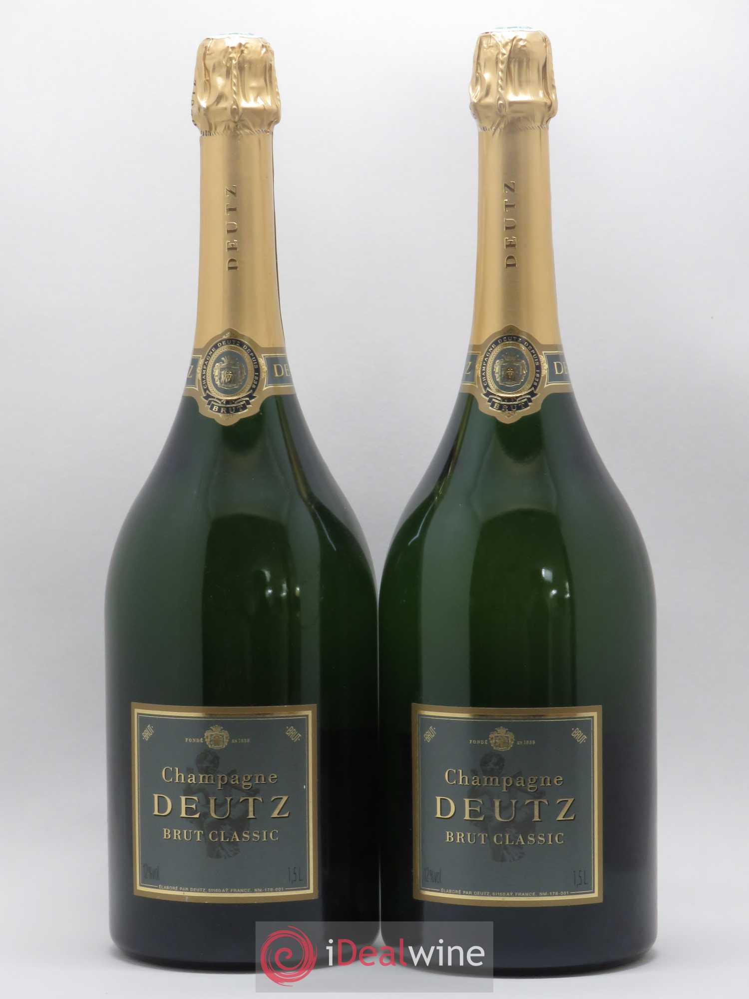 Brut Deutz - Lot de 2 magnums - 0