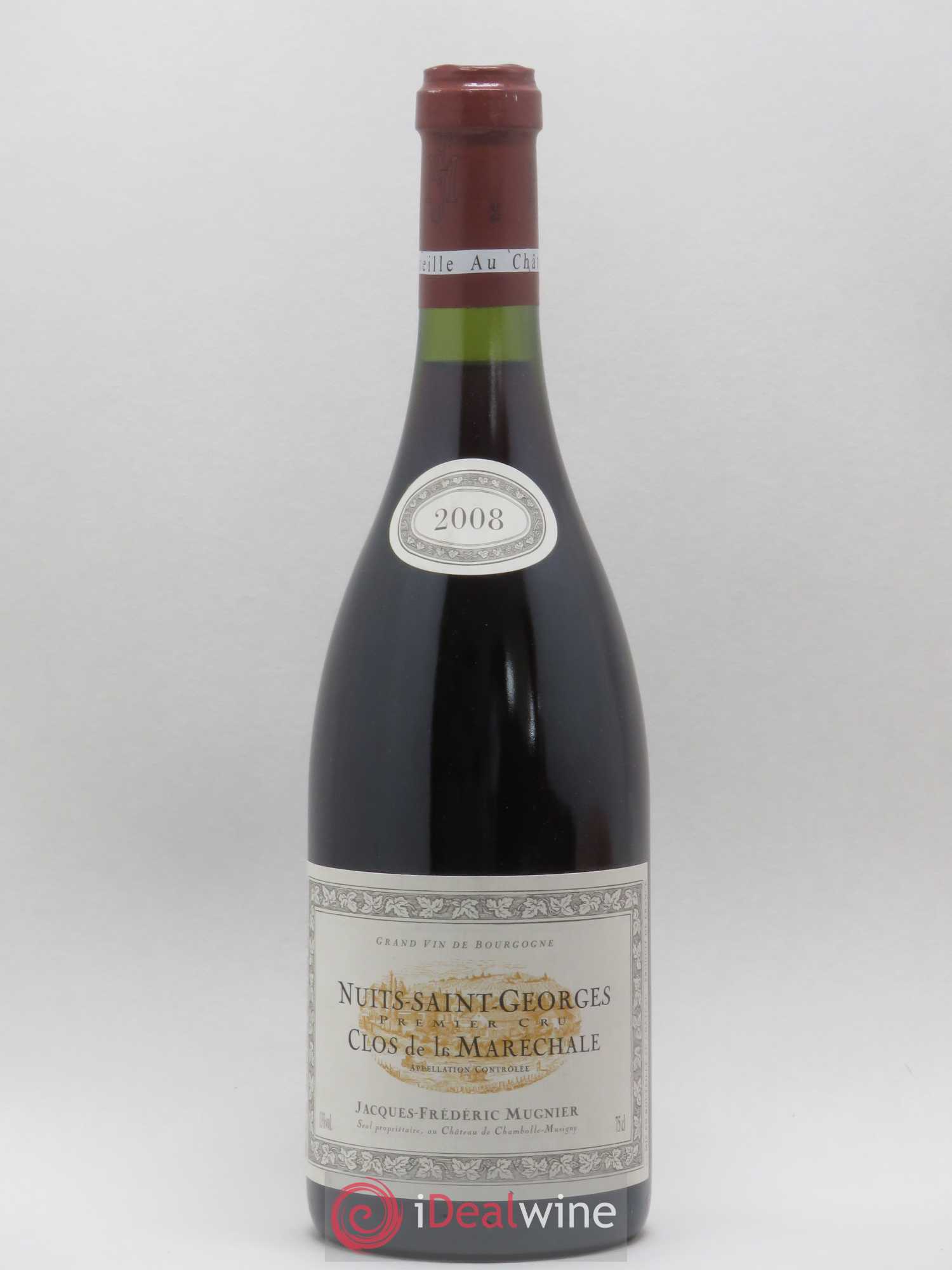 Nuits-Saint-Georges 1er Cru Clos de La Maréchale Jacques-Frédéric Mugnier 2008 - Lot de 1 bouteille - 0