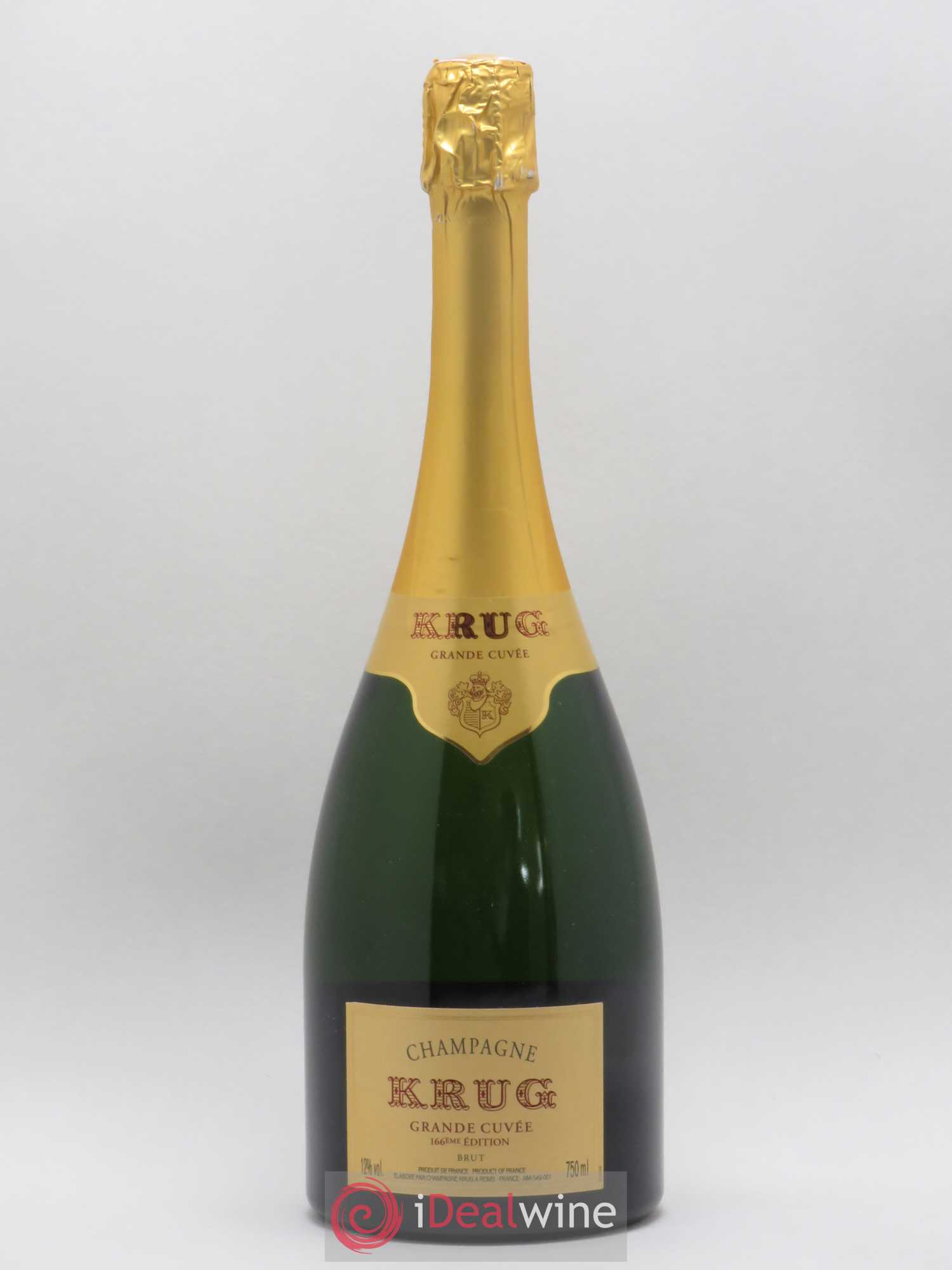 Grande Cuvée - 166ème édition Krug - Lot de 1 bouteille - 0