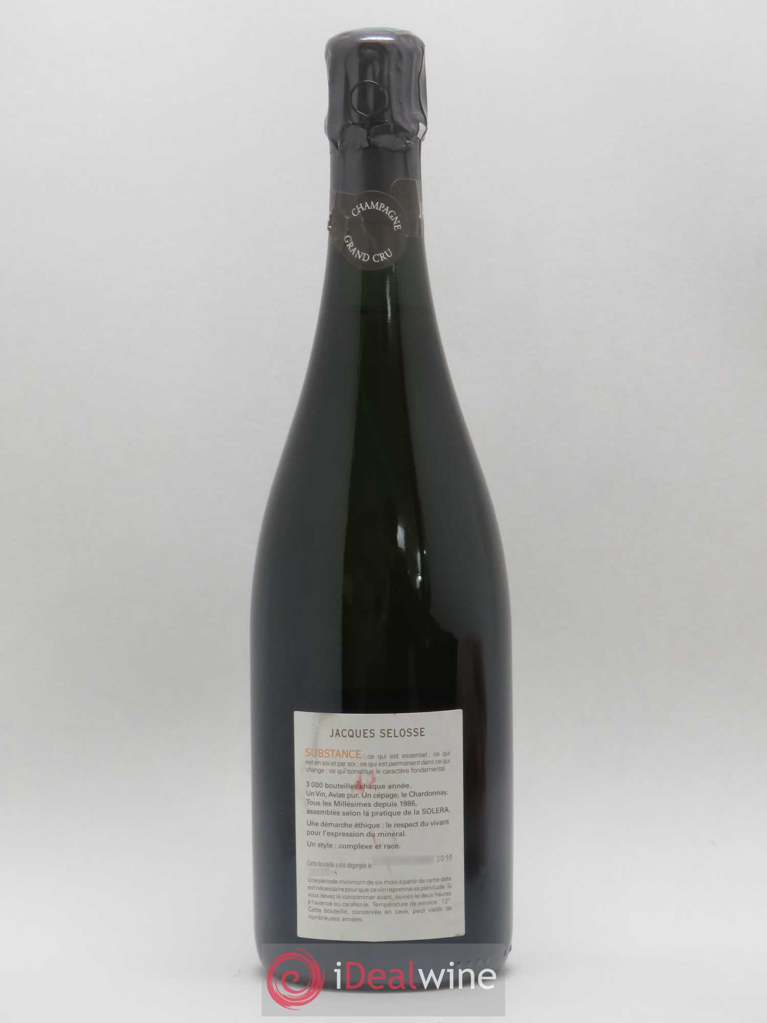 Substance Jacques Selosse - Lot de 1 bouteille - 1