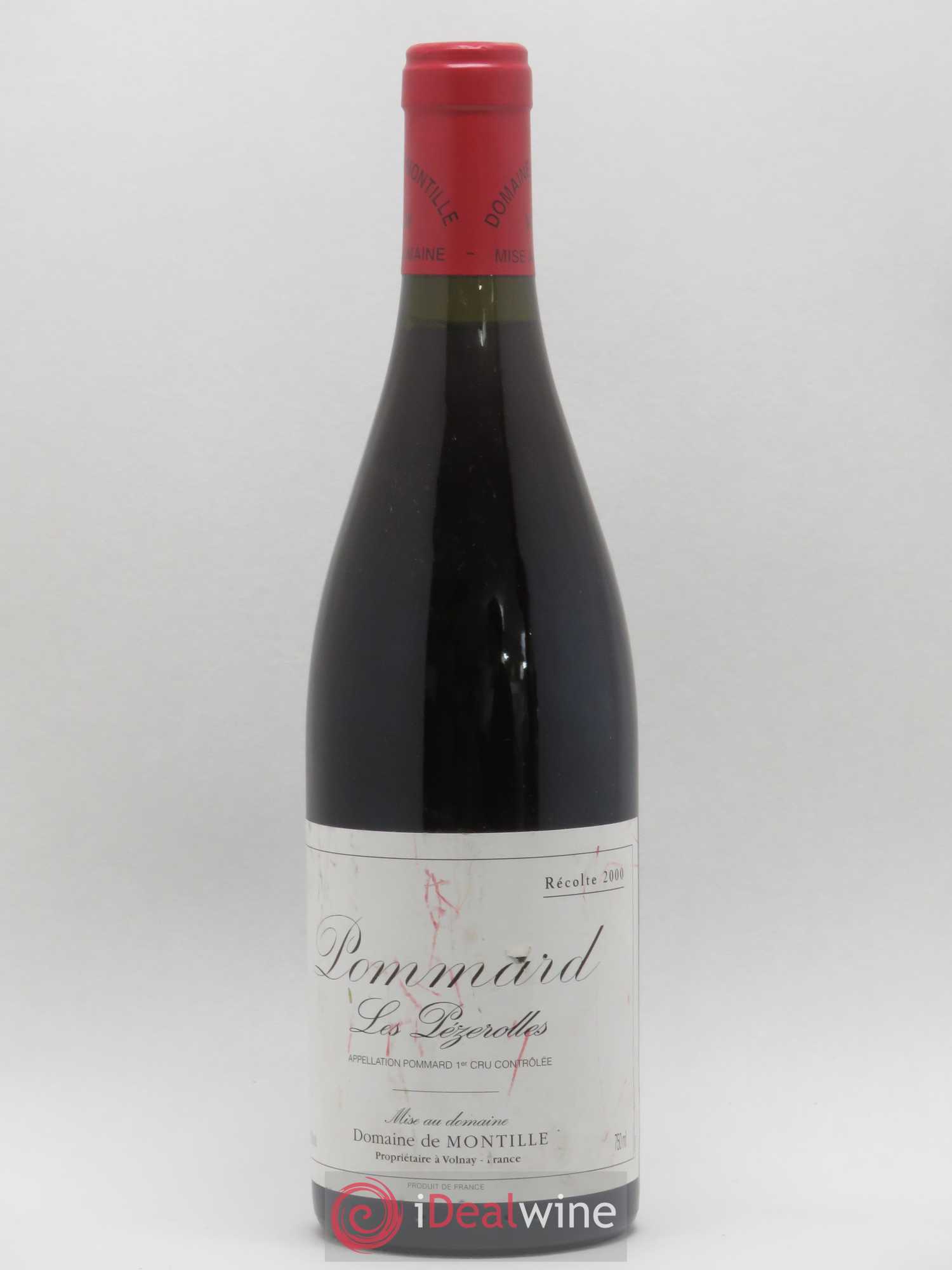 Pommard 1er Cru Les Pézerolles De Montille (Domaine) 2000 - Lot de 1 bouteille - 0