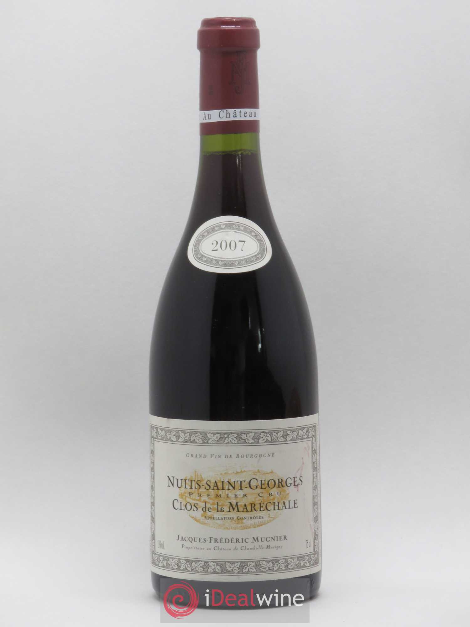 Nuits-Saint-Georges 1er Cru Clos de La Maréchale Jacques-Frédéric Mugnier 2007 - Lot de 1 bouteille - 0