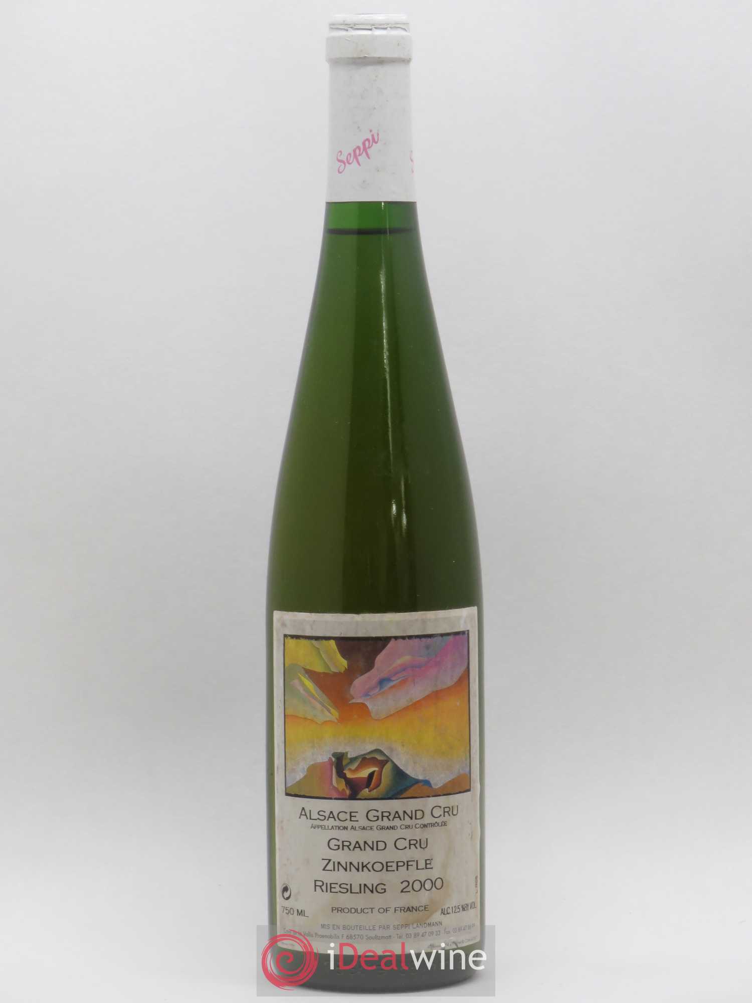 Riesling Grand Cru Zinnkoepfle Seppi Landmann 2000 - Posten von 1 Flasche - 0