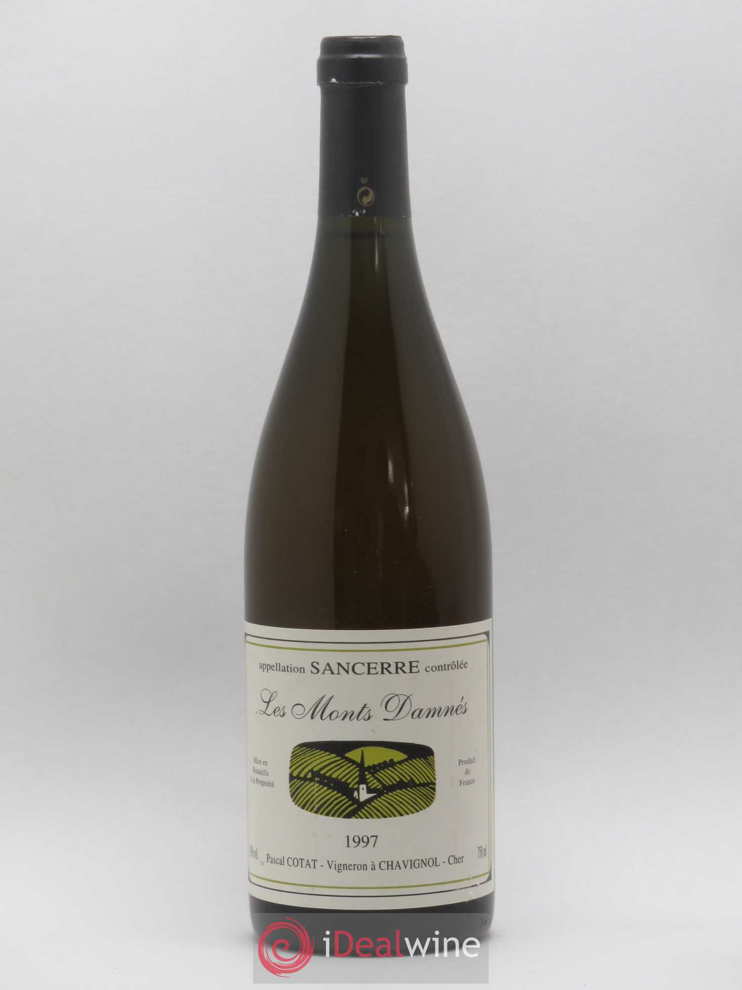 Sancerre Les Monts Damnés Pascal Cotat 1997 - Lot de 1 bouteille - 0