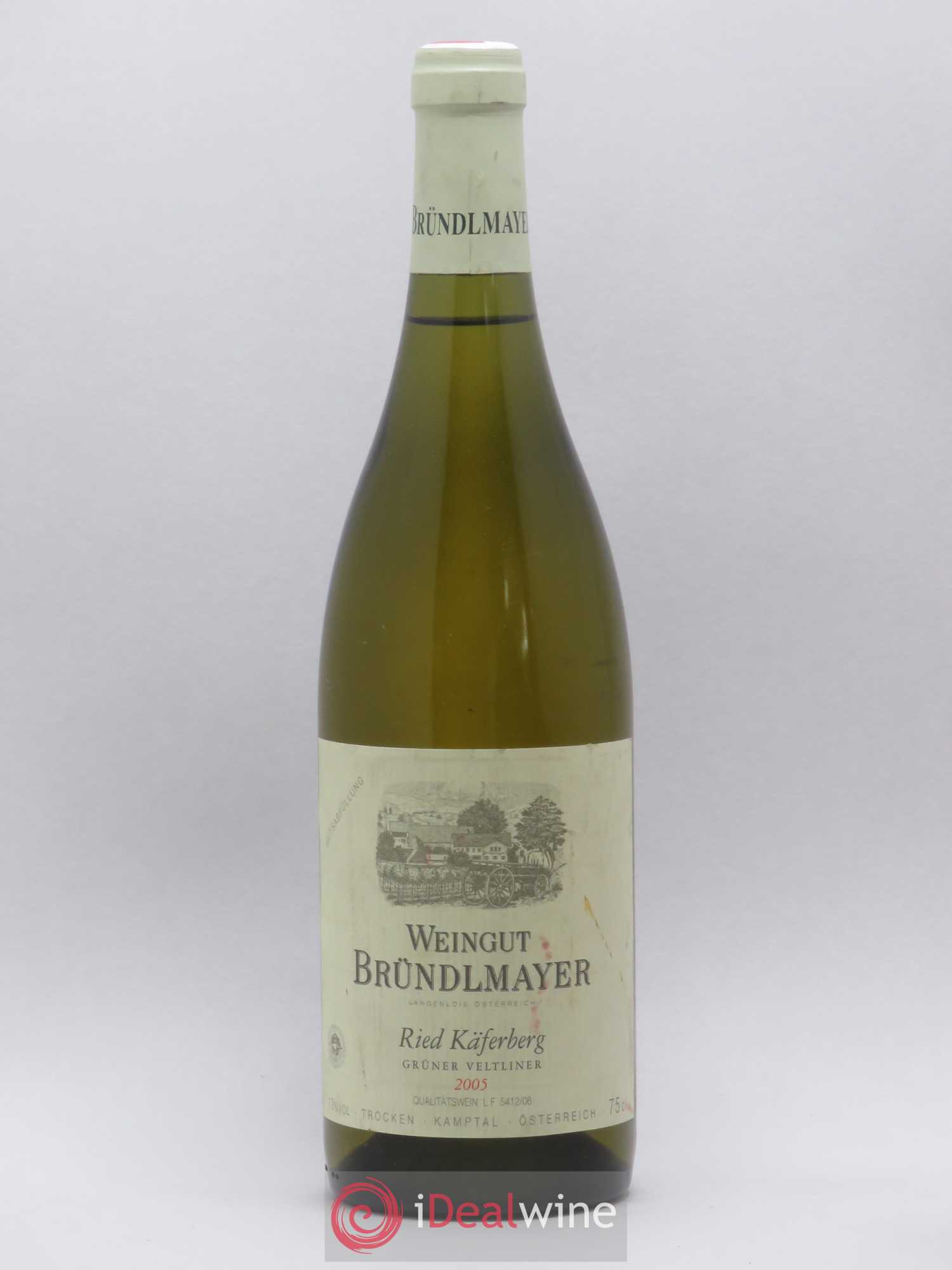 Autriche Gruner Veltliner Weigut Brundlmayer Ried Kaferberg 2005 - Posten von 1 Flasche - 0
