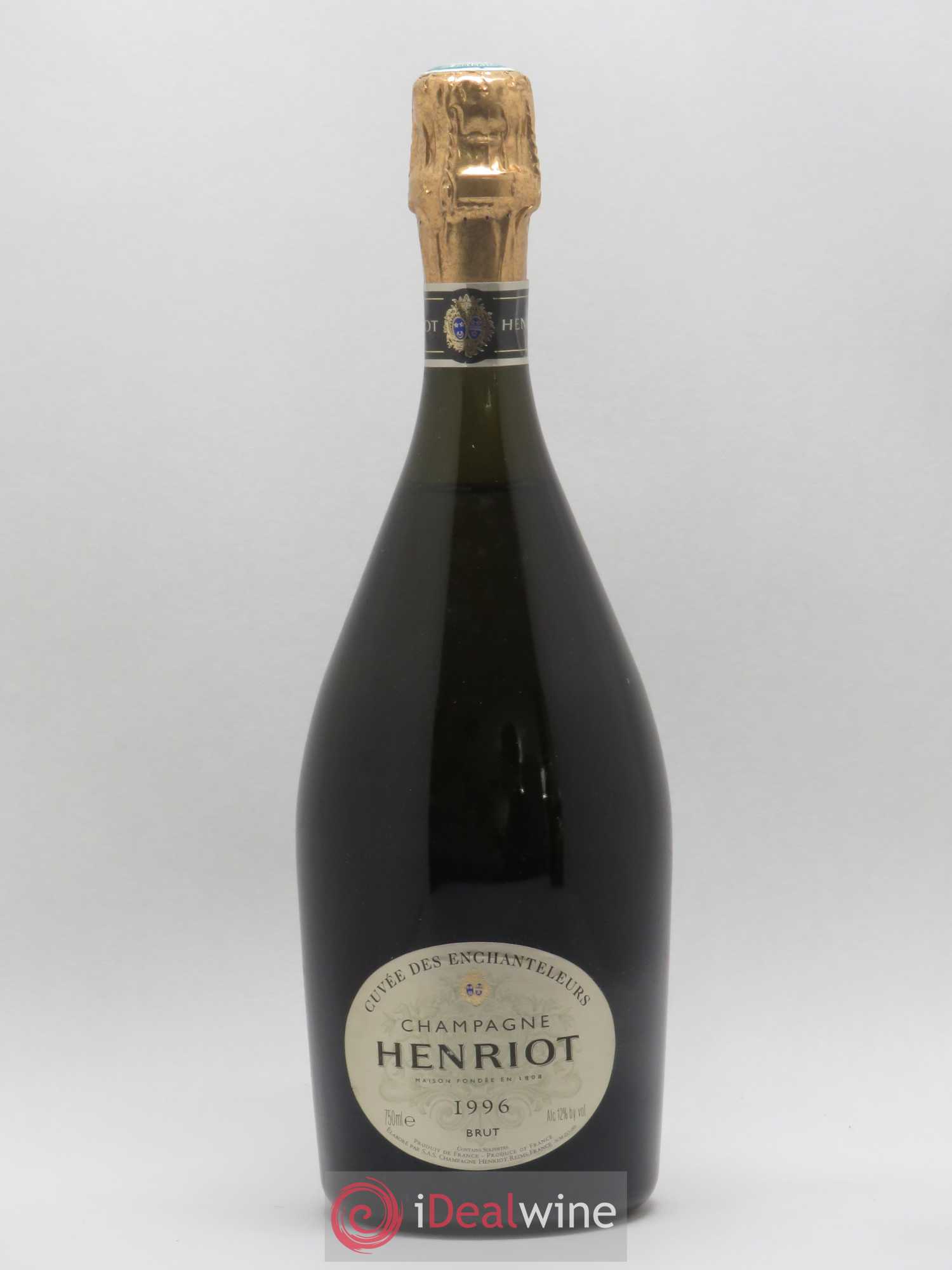 Cuvée des Enchanteleurs Henriot 1996 - Lot de 1 bouteille - 0