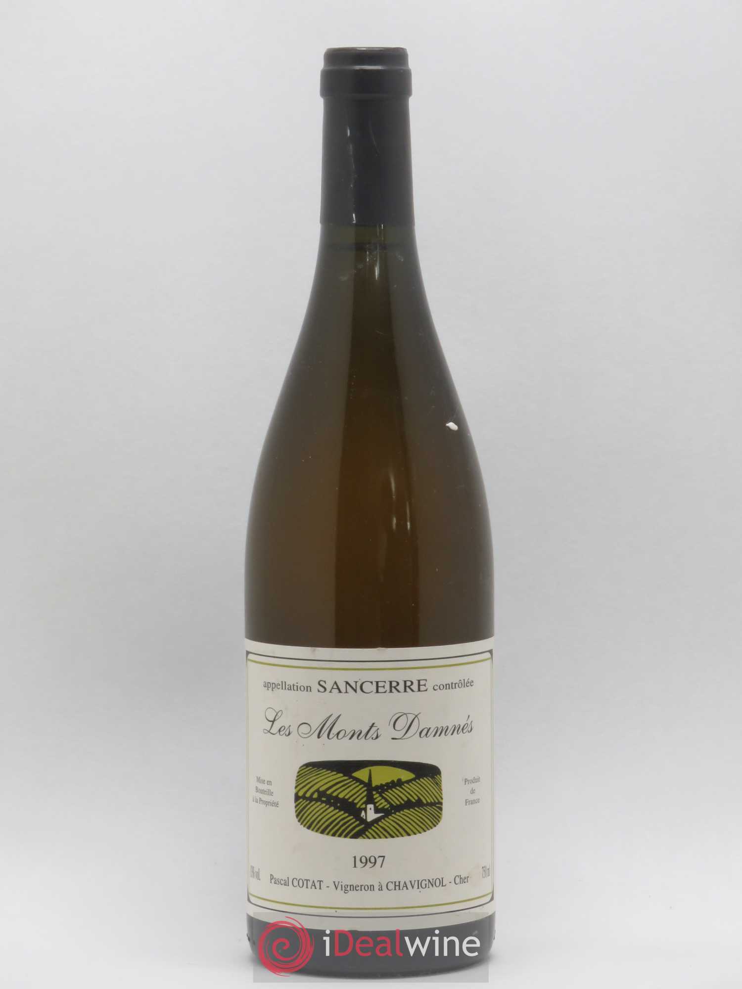 Sancerre Les Monts Damnés Pascal Cotat 1997 - Lot de 1 bouteille - 0