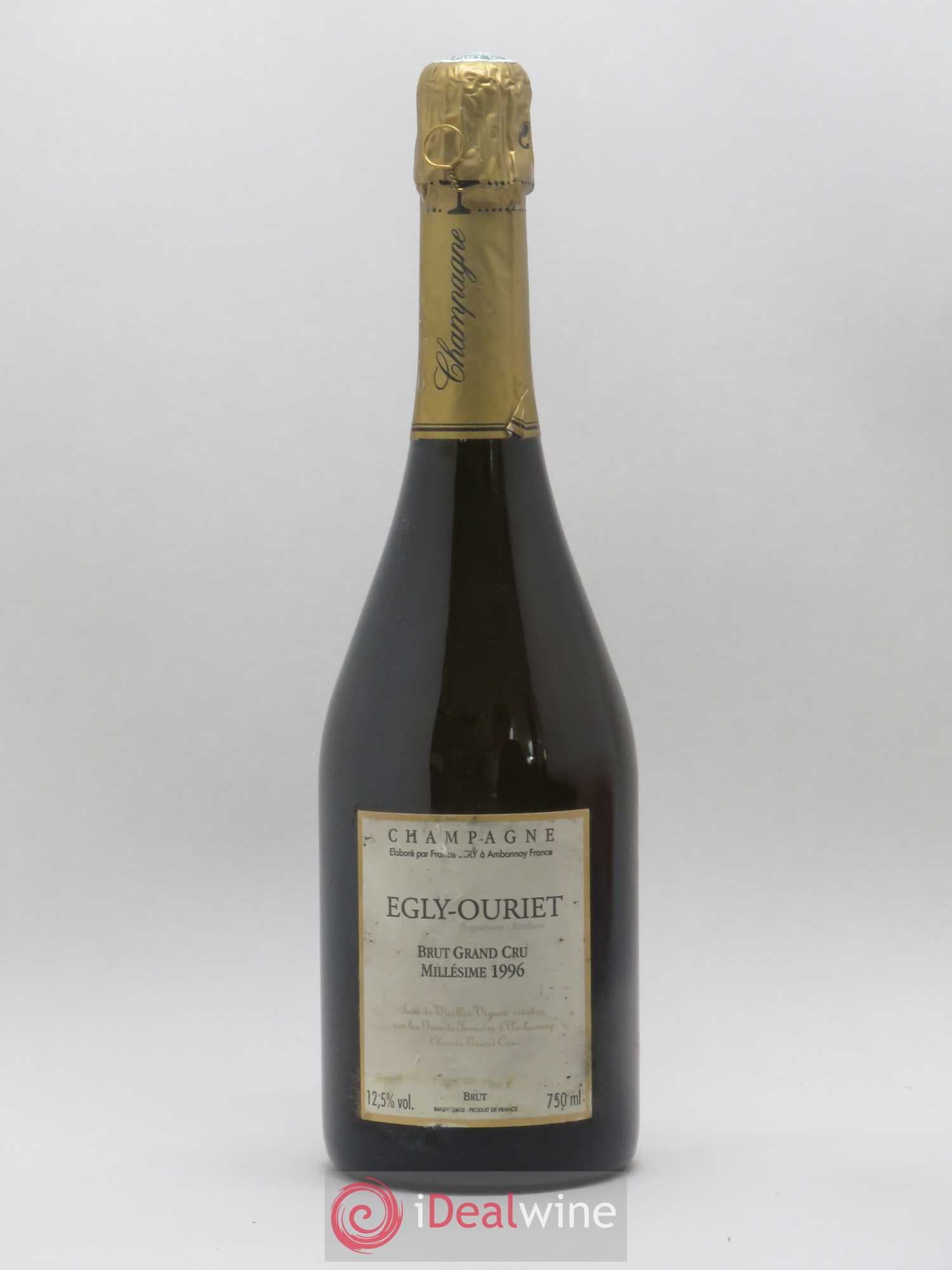 Ambonnay Vieilles Vignes Brut Millésimé Egly-Ouriet 1996 - Lot de 1 bouteille - 0