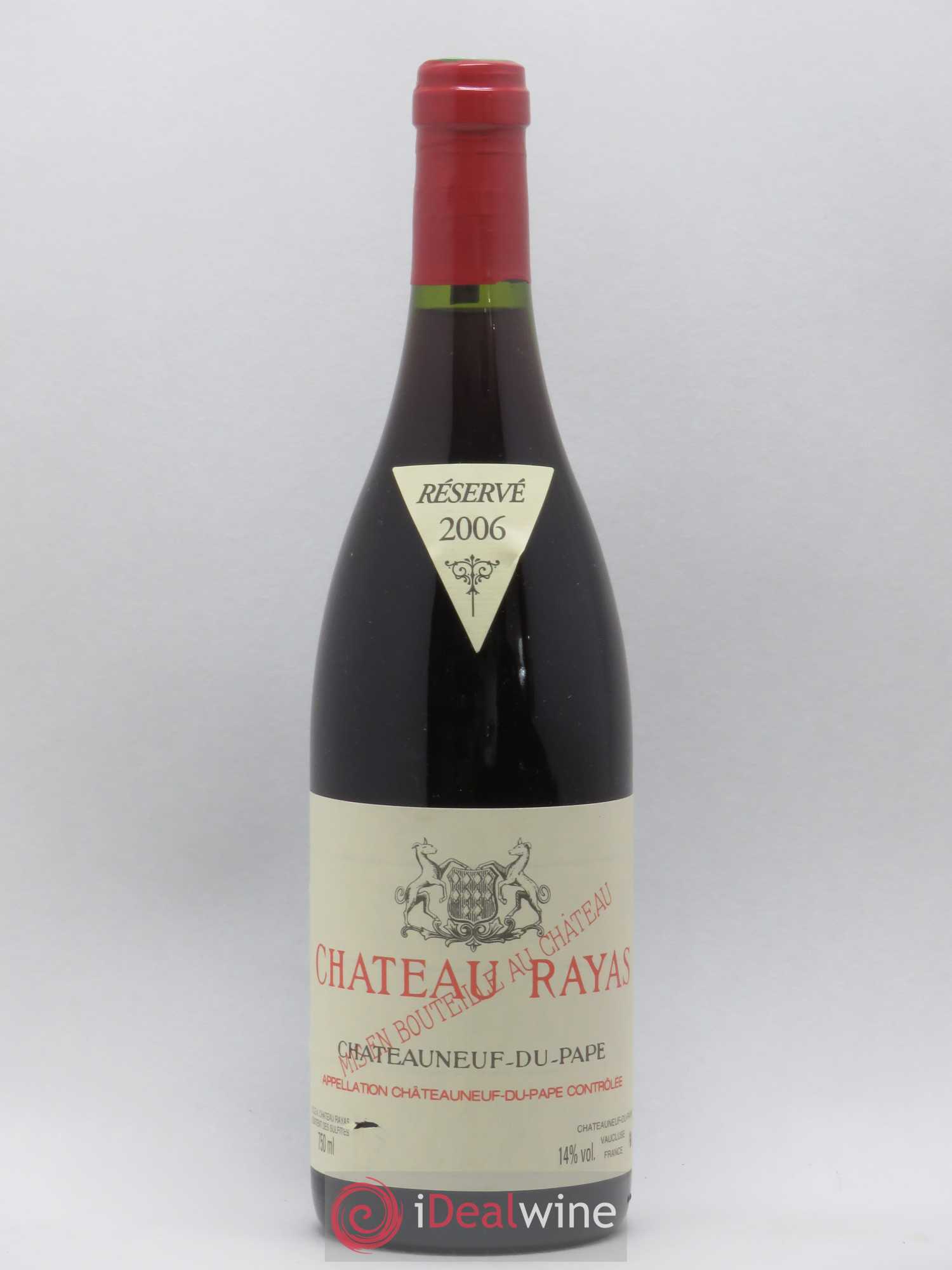 Châteauneuf-du-Pape Château Rayas Emmanuel Reynaud 2006 - Lot de 1 bouteille - 0