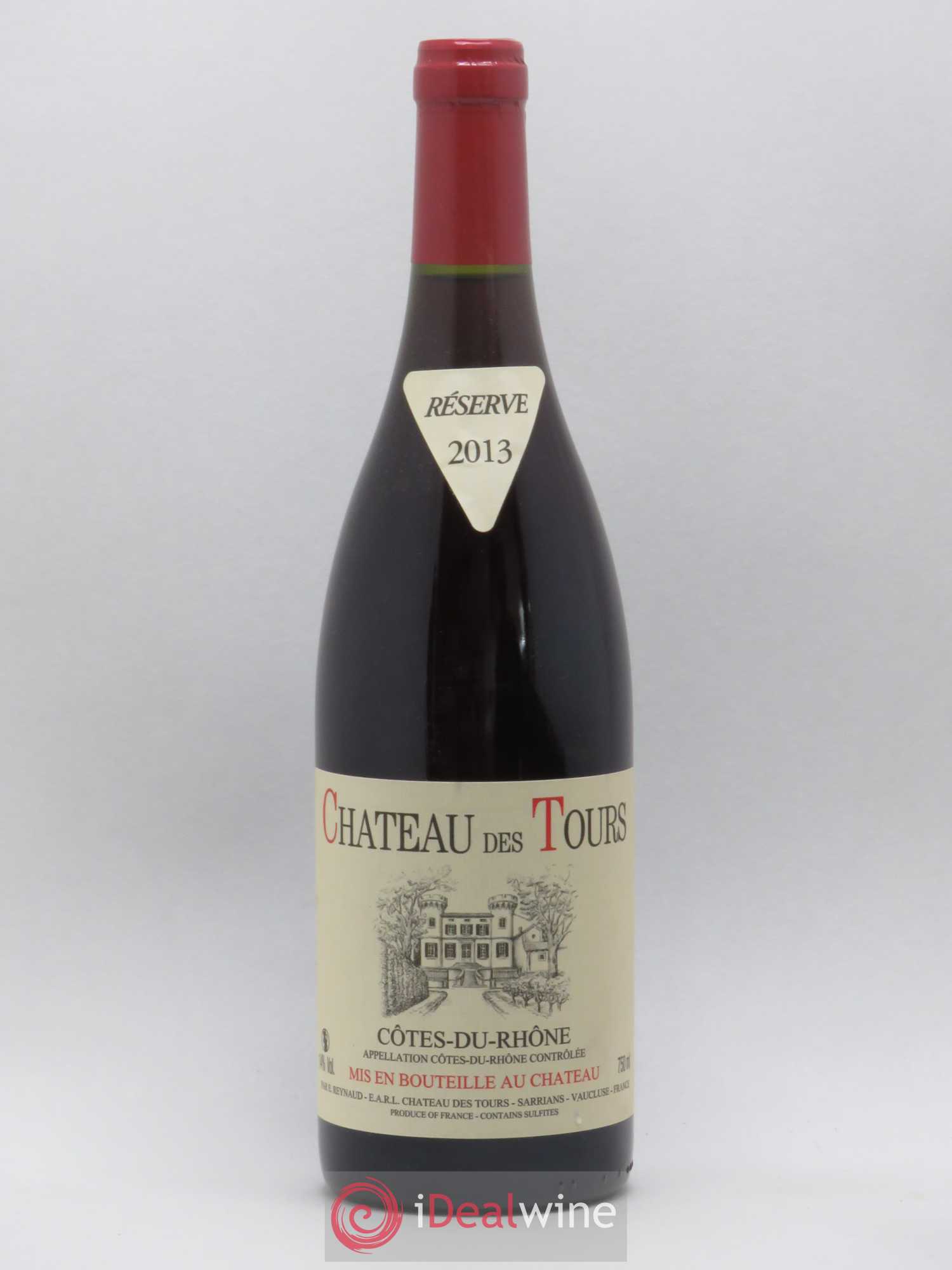 Côtes-du-Rhône Château des Tours Emmanuel Reynaud 2013 - Lot de 1 bouteille - 0