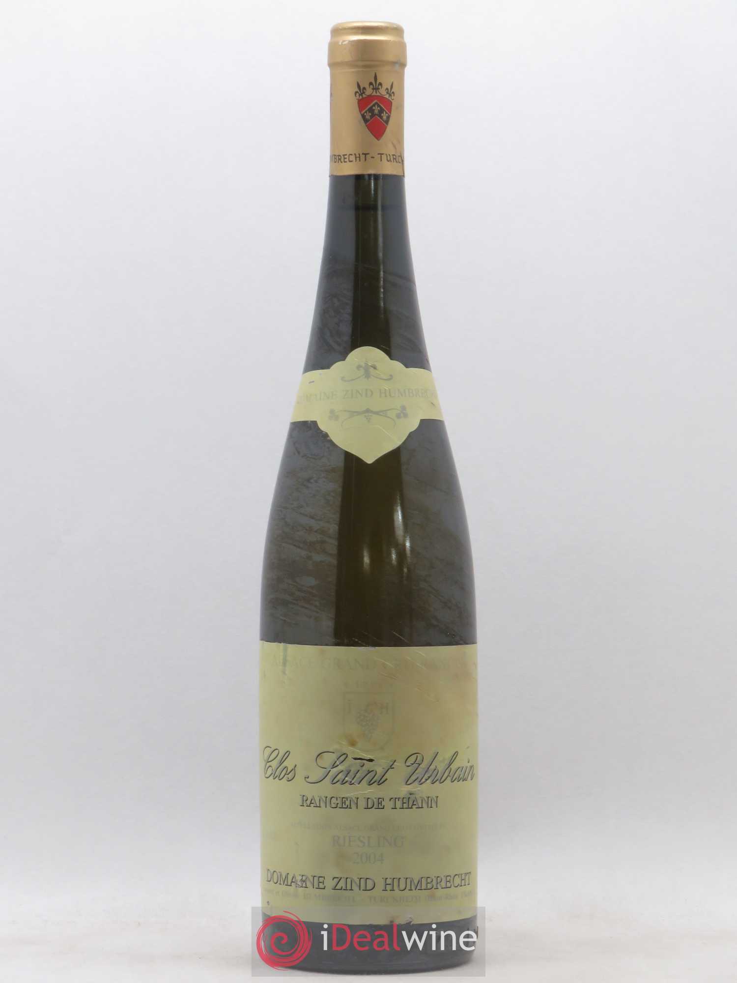 Alsace Riesling Grand Cru Rangen de Thann Clos Saint Urbain Zind-Humbrecht (Domaine) 2004 - Lot de 1 bouteille - 0