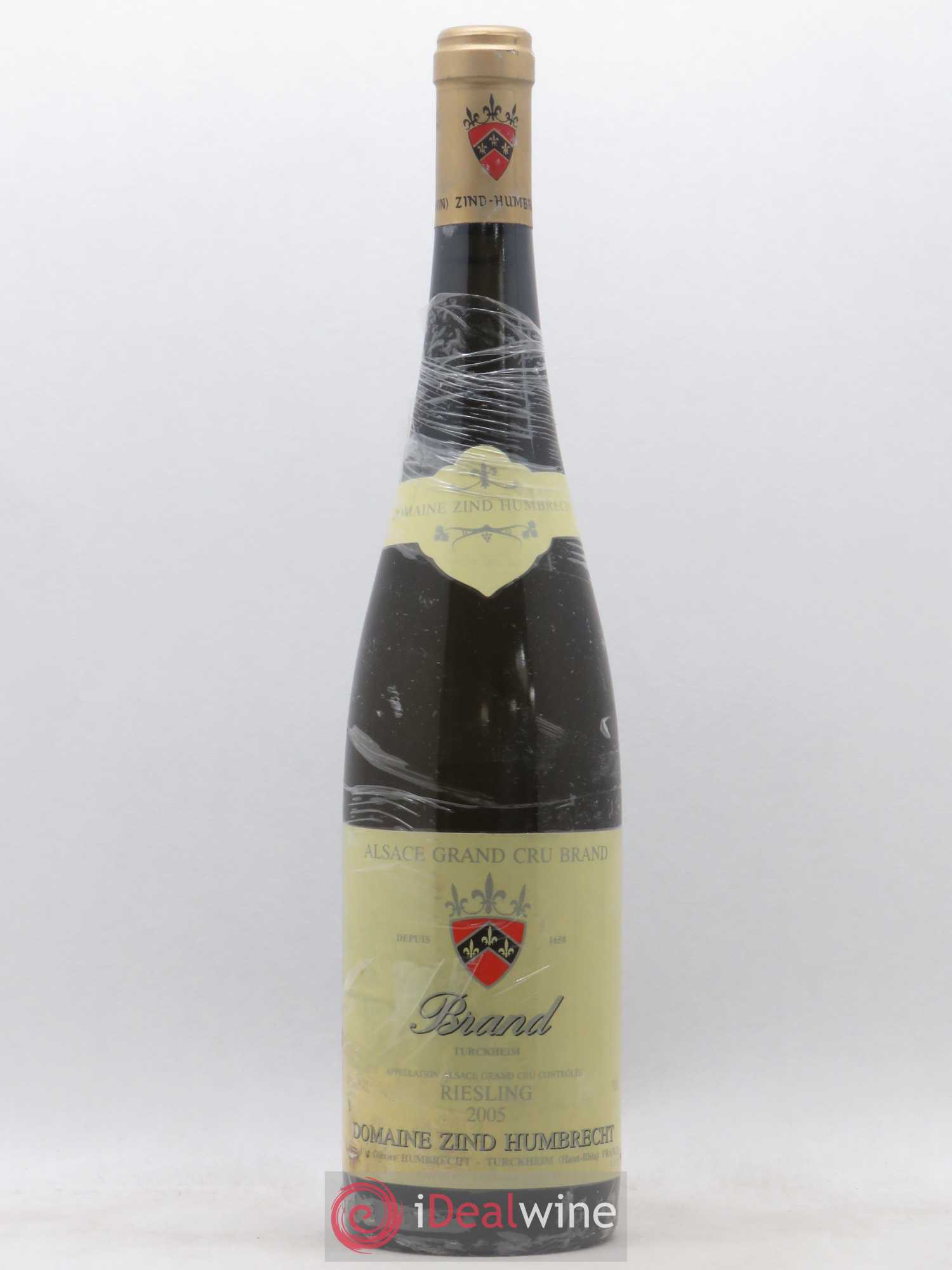 Alsace Riesling Grand Cru Brand Zind-Humbrecht (Domaine) 2005 - Lot de 1 bouteille - 0