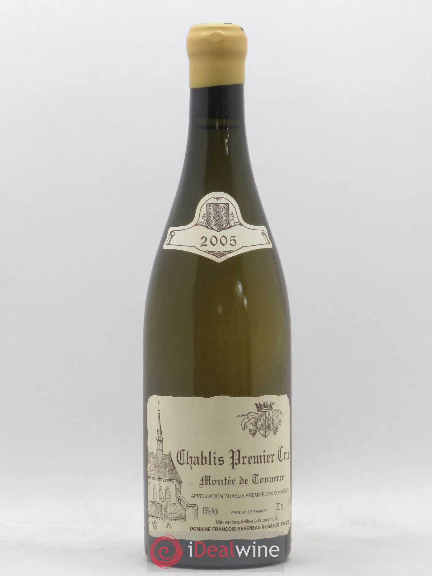 Chablis 1er Cru Montée de Tonnerre Raveneau (Domaine) 2005 - Lot de 1 bouteille - 0